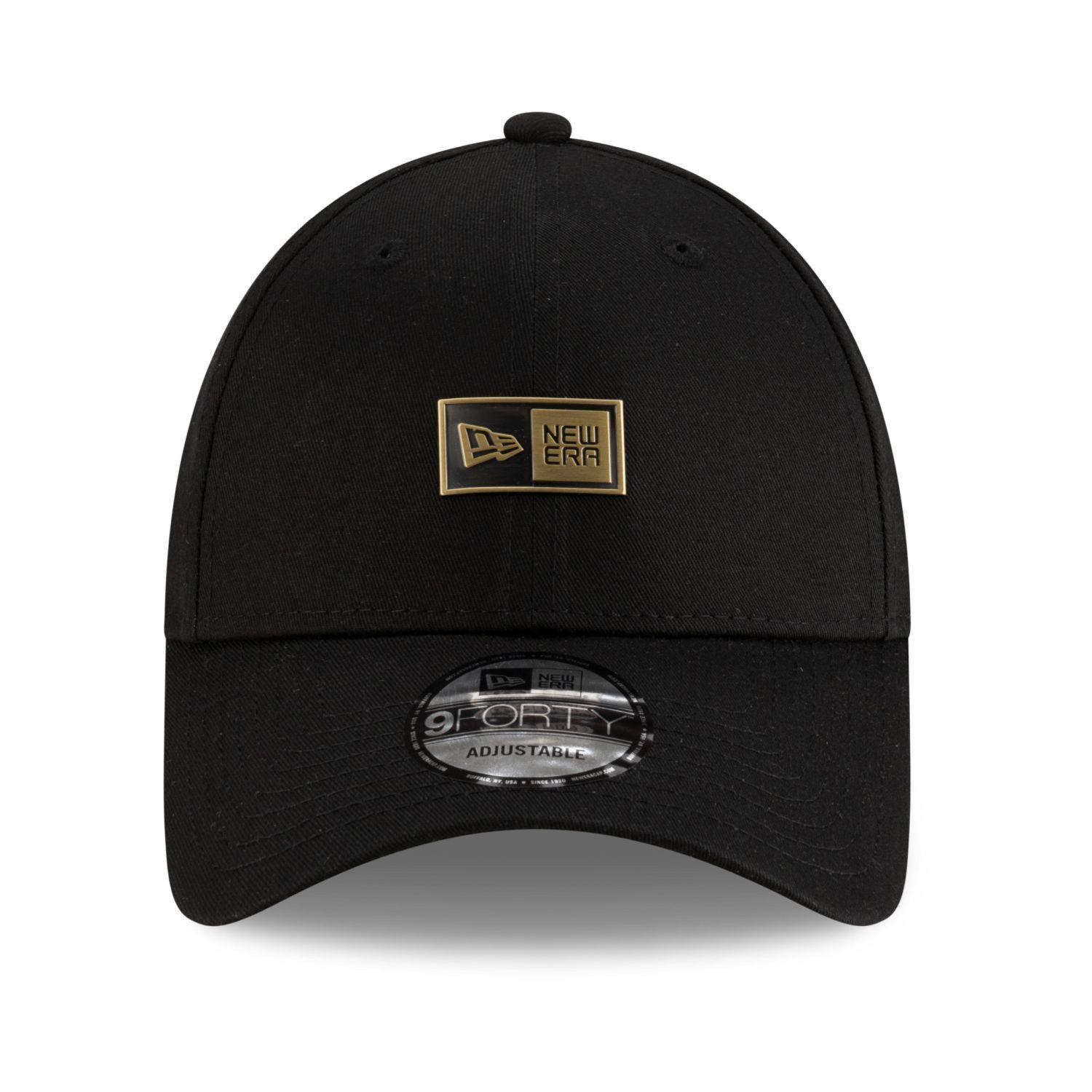 New Era Baseball Cap 9Forty Strapback METAL BADGE