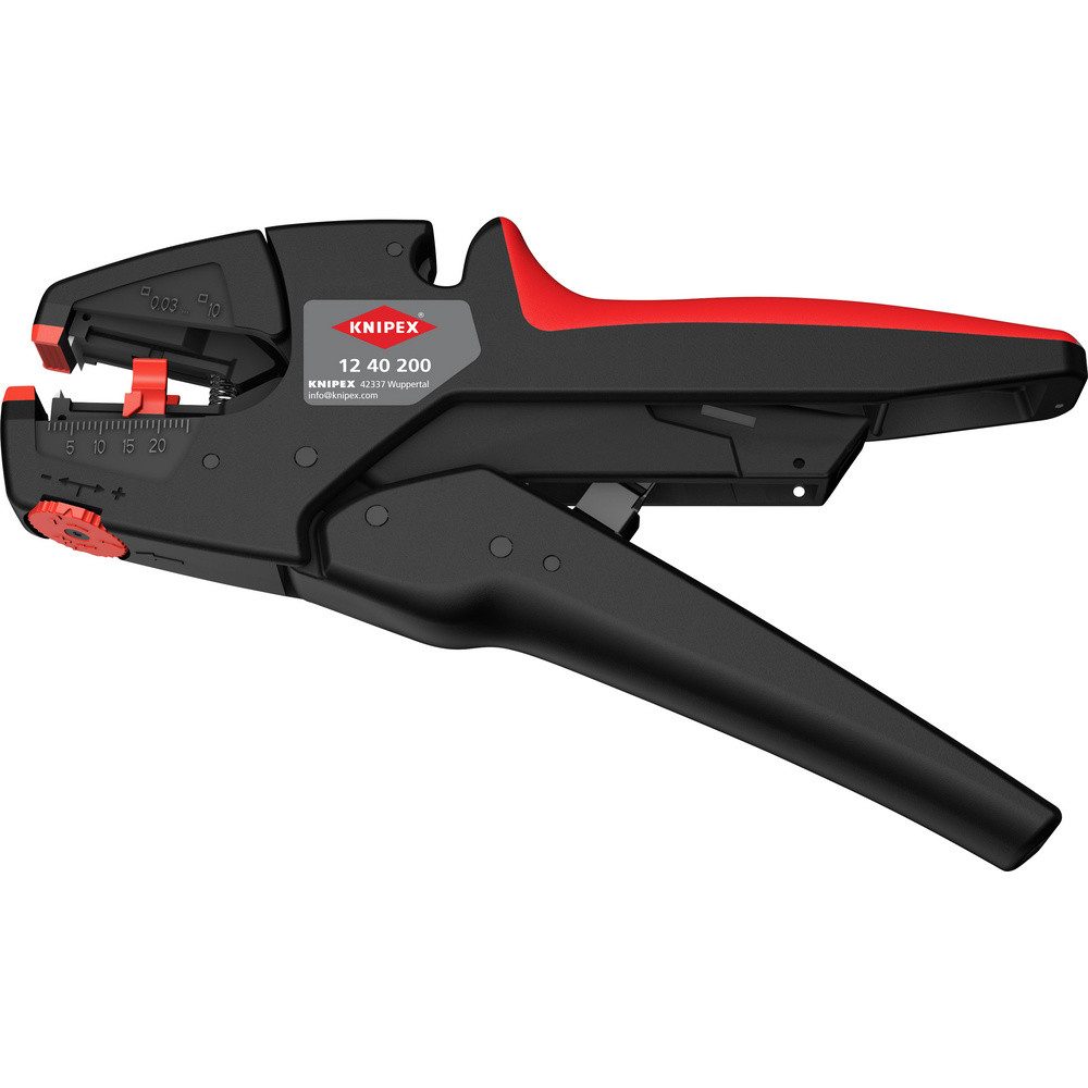 Knipex Abisolierzange Knipex 12 40 200 Automatische Abisolierzange 0.03 bis 10 mm² 8 bis