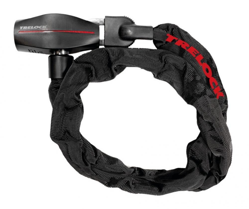 Trelock Kettenschloss Trelock Kettenschloss 85 cm D 5 mm BC 280/85/5 schwarz ohne Halter