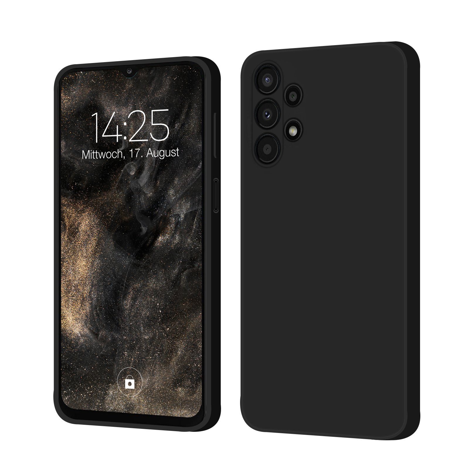 Tec-Expert Handyhülle SoftGrip Cover Hülle für Samsung Galaxy A13, Handy Case Bumper integrierter Kameraschutz flexibel