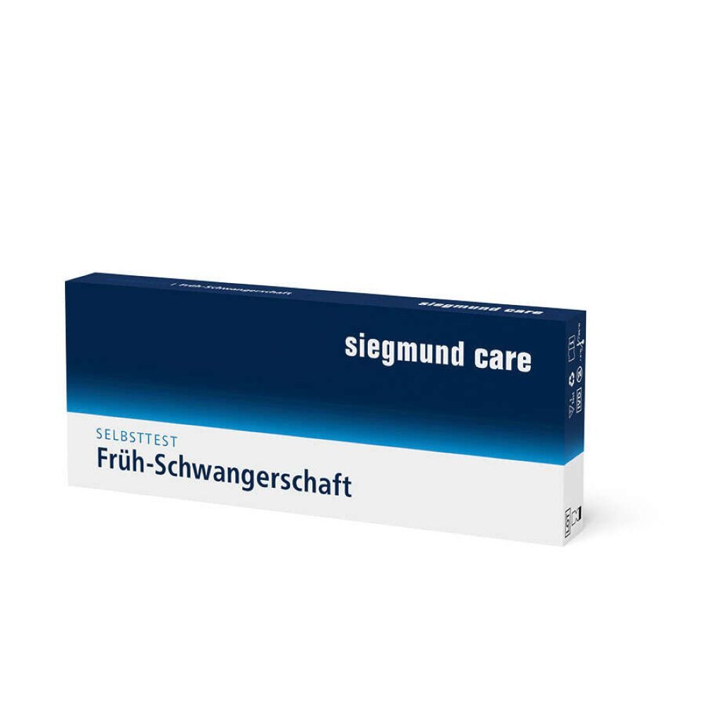 siegmund care Schwangerschaftstest Früh-Schwangerschaft Selbsttest, Dauer des Tests: 5 Minuten, 1-tlg., Genauigkeit 99 %
