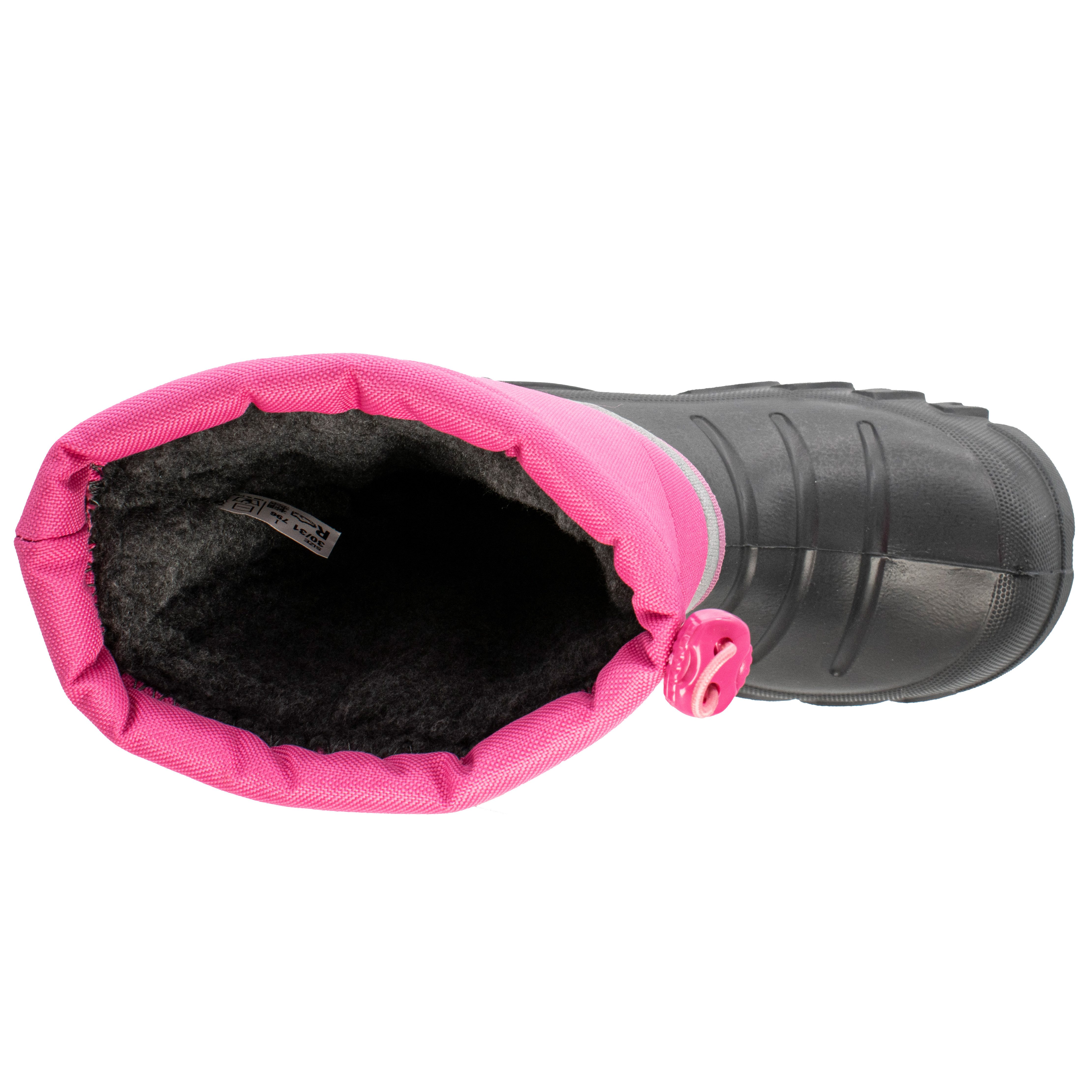 Fischer-Markenschuh Nick Snowboots aus PU und Mesh, Gummizug zum befestigen