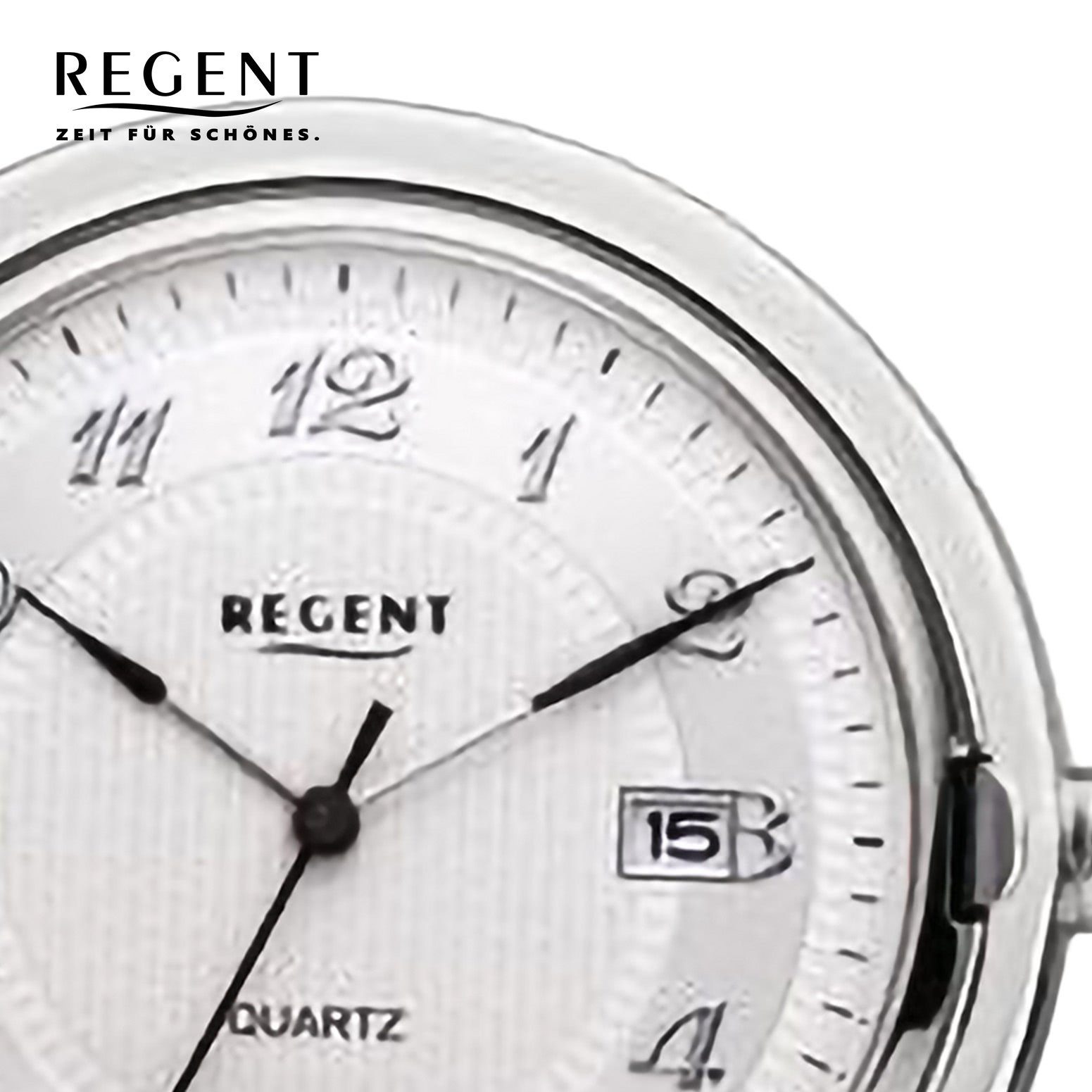 Regent Taschenuhr Regent Herren Taschenuhr Analog Gehäuse, (Analoguhr), Herren Taschenuhr rund, extra groß (ca. 44mm), Metall, Elegant