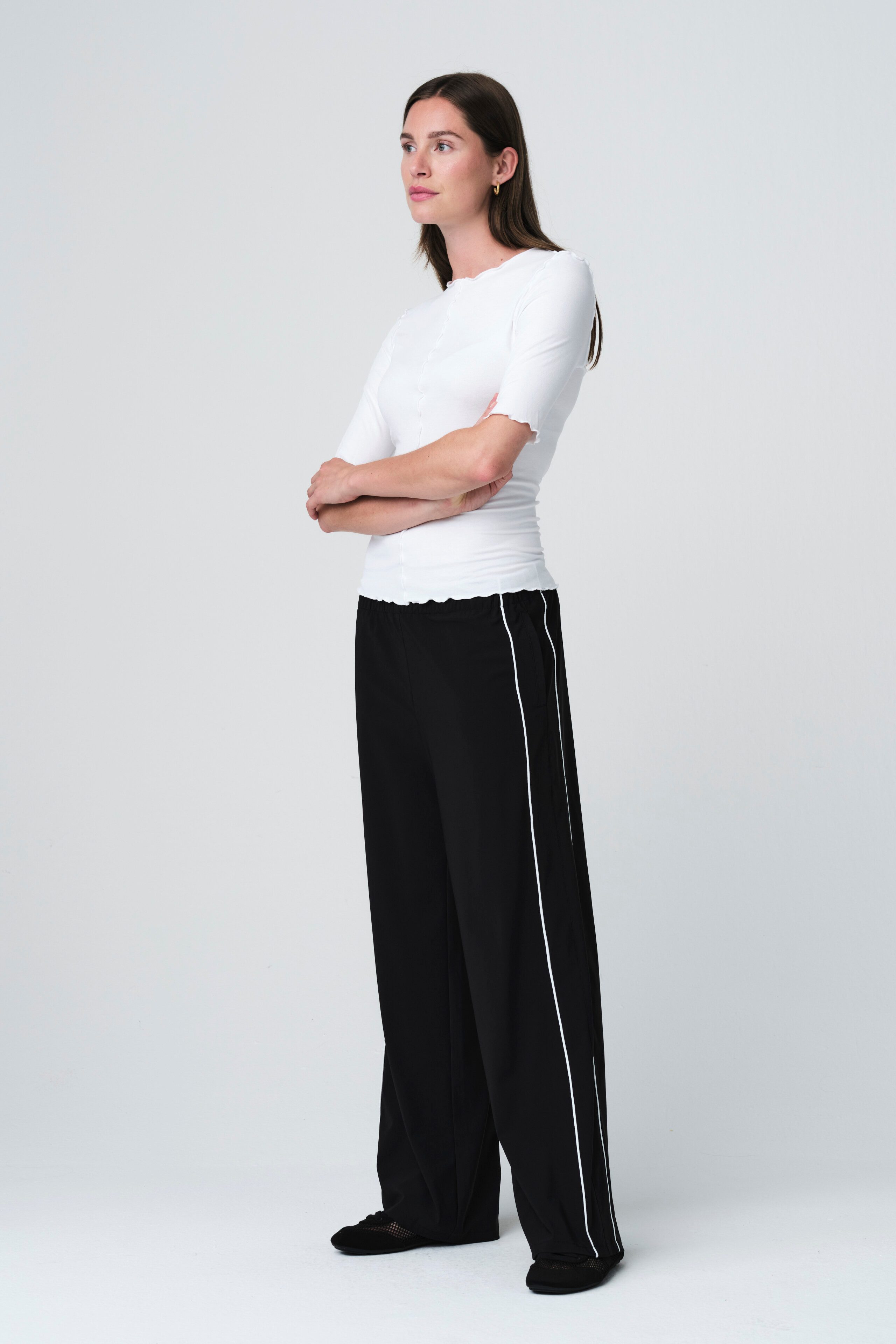 JANE LUSHKA T-Shirt Jordan strech viscose top