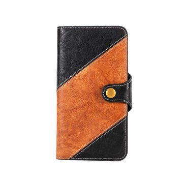 K-S-Trade Handyhülle für Sony Xperia 5, Handyhülle Schutzhülle Bookstyle Case Wallet-Case Handy Cover