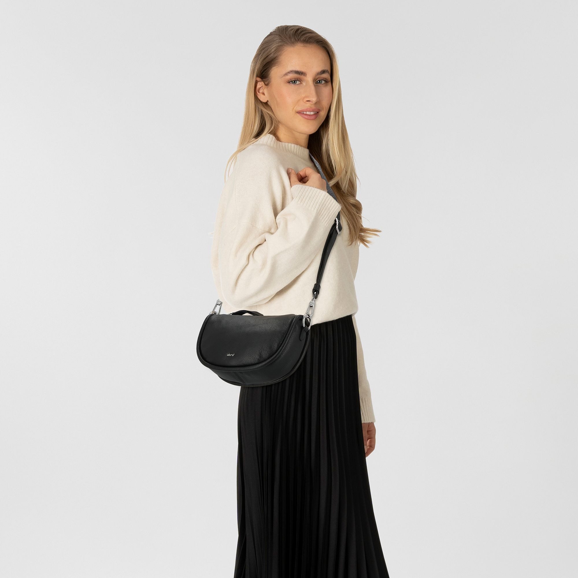 Abro Schultertasche Willow, Leder