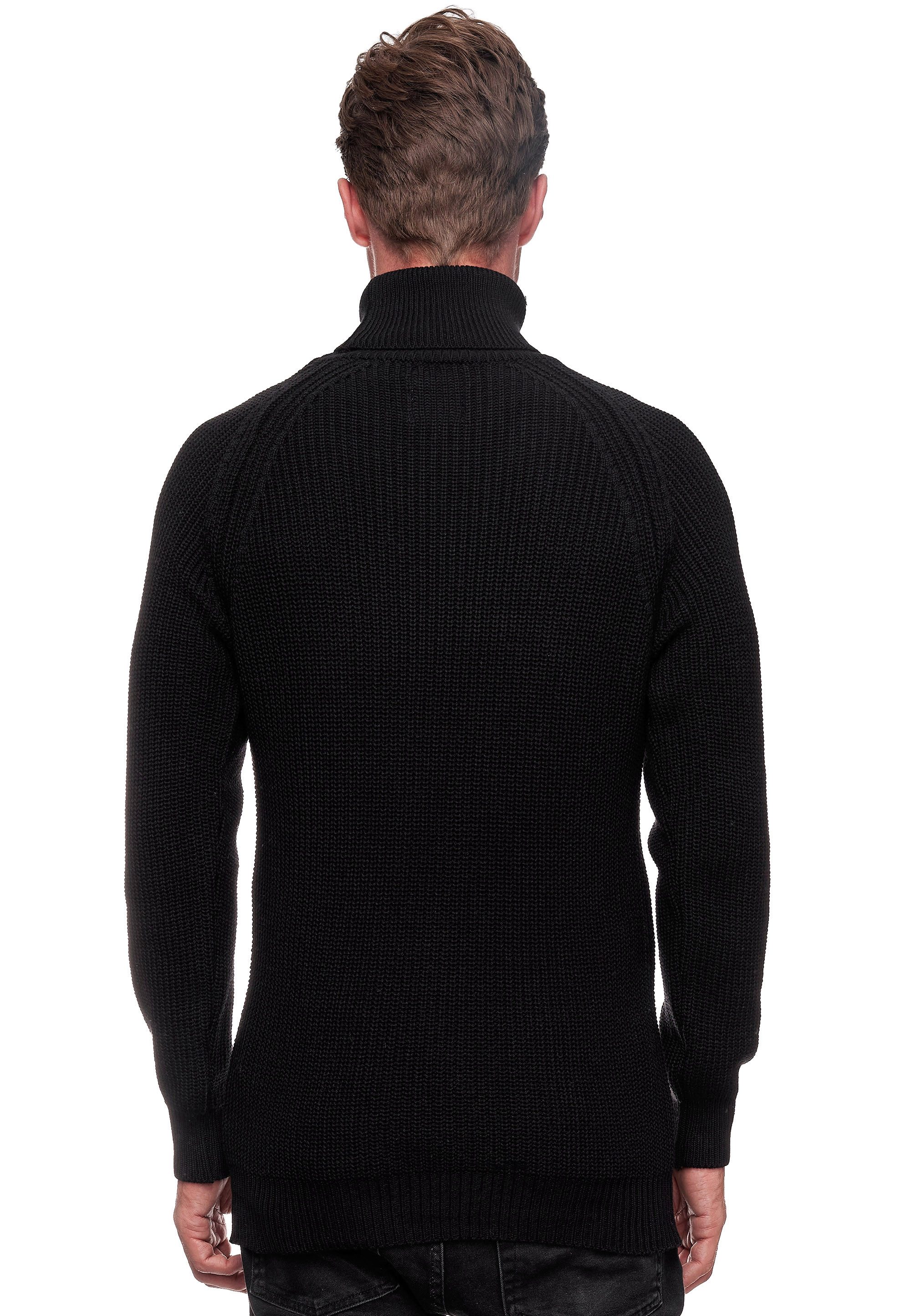 Rusty Neal Rollkragenpullover mit kuscheligem Rollkragen