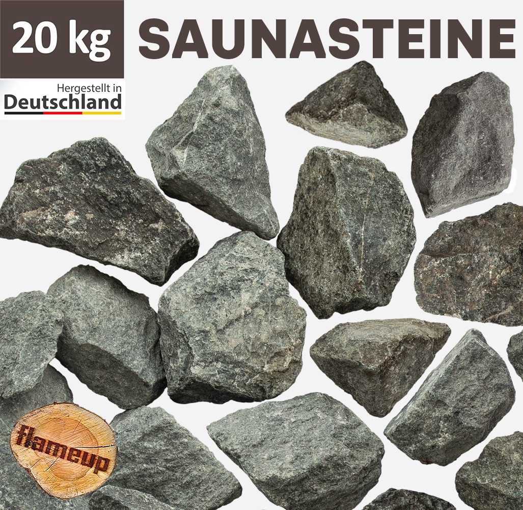 Flameup Saunasteine Saunasteine 20 kg 50 günstig online kaufen