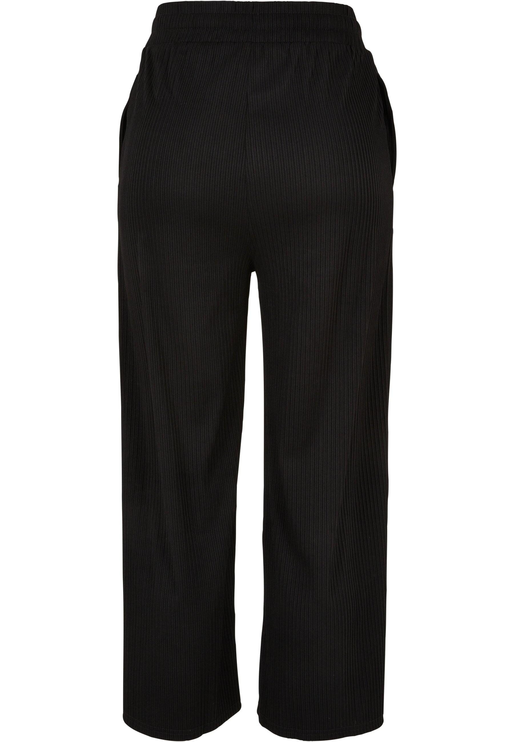 URBAN CLASSICS Bequeme Jeans Urban Classics Damen Ladies Straight Leg Rib I günstig online kaufen