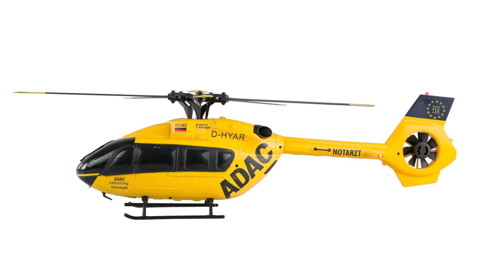 Amewi RC-Helikopter Amewi RC ADAC H145 Hubschrauber Brushless 6-Kanal 6G RTF