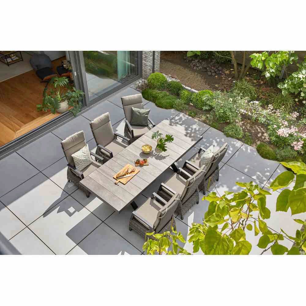 Siena Garden Garten-Essgruppe Corido, (4-tlg)