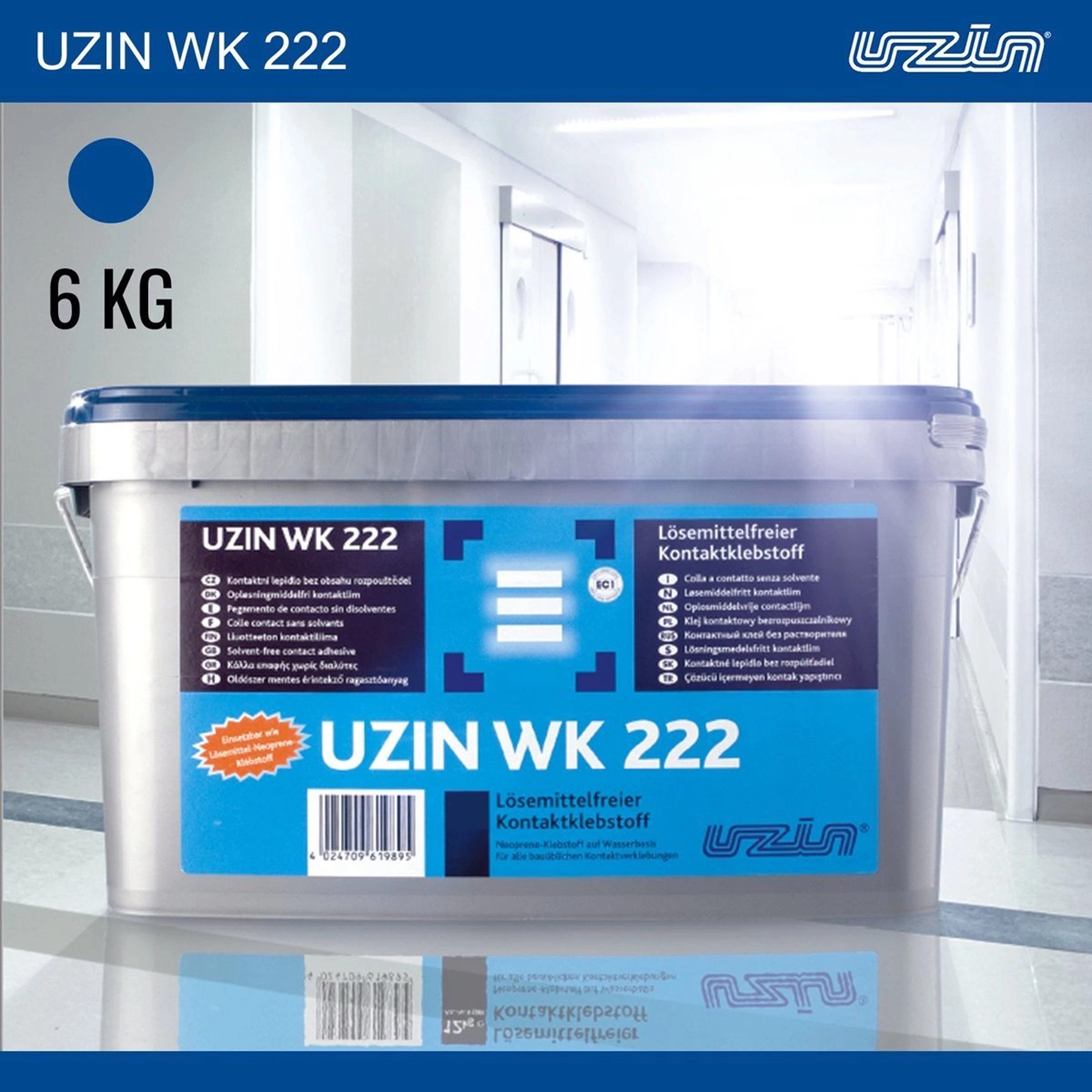 Uzin Klebstoff Uzin WK 222 Lösemittelfreier Kontaktklebstoff Klebstoff NEU 6 kg