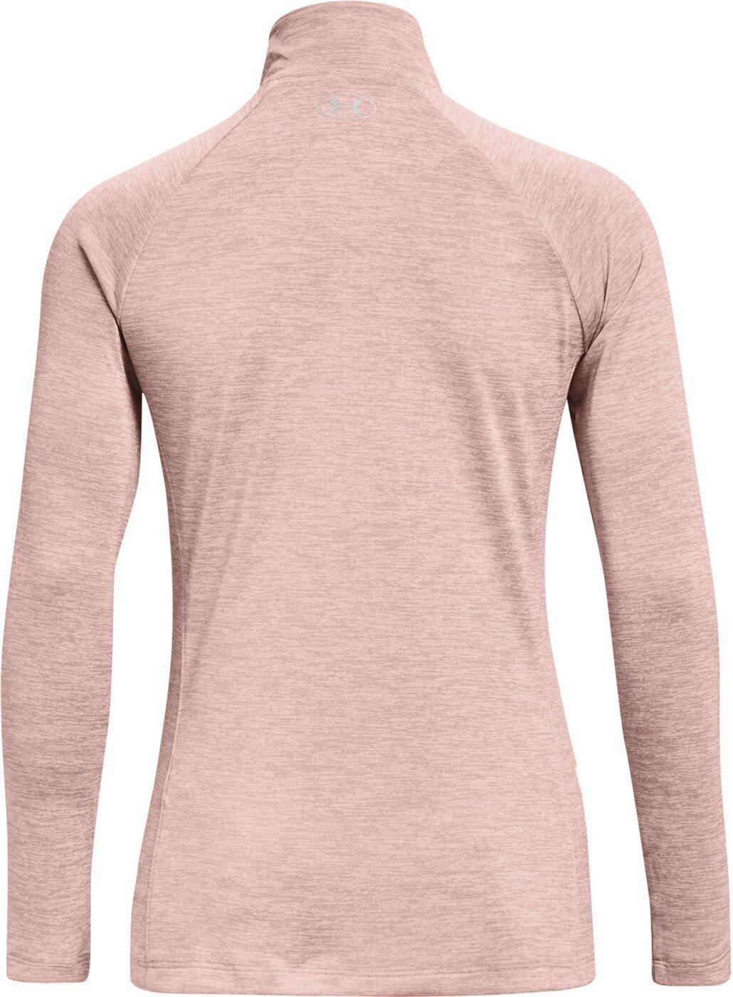 Under Armour® Shirtbluse TECH 1/2 TWIST PINK ZIP - CLAY