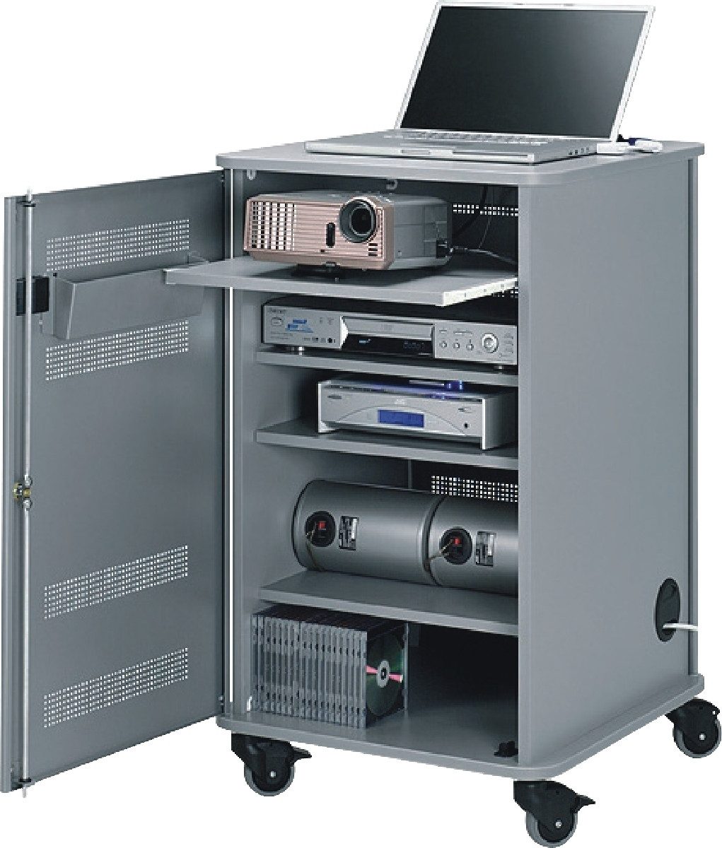 NOBO Container Multimedia Wagen 950x574x604mm