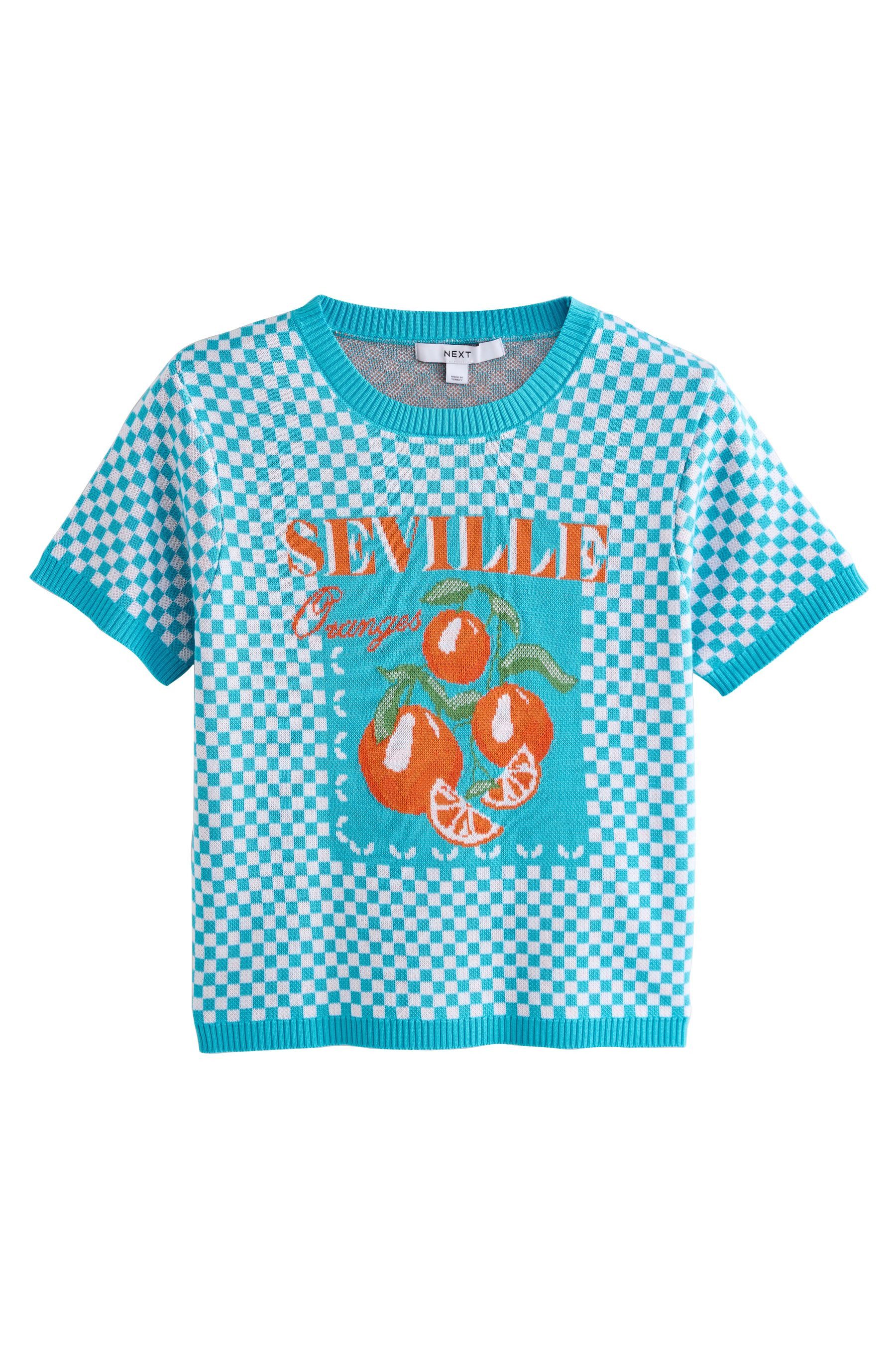 Next T-Shirt T-Shirt mit Vichykaros und günstig online kaufen