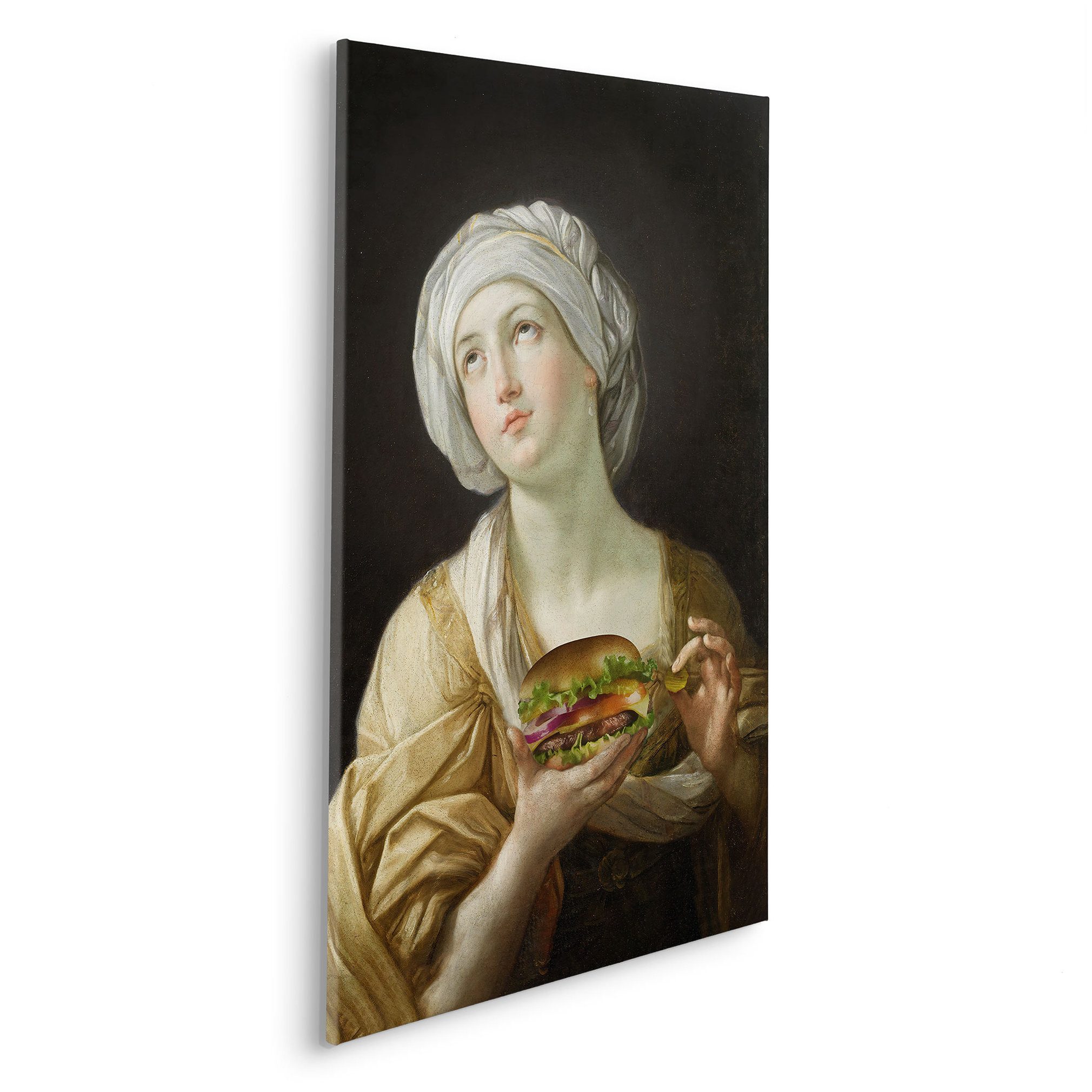 Komar Leinwandbild Heal-thy Burger