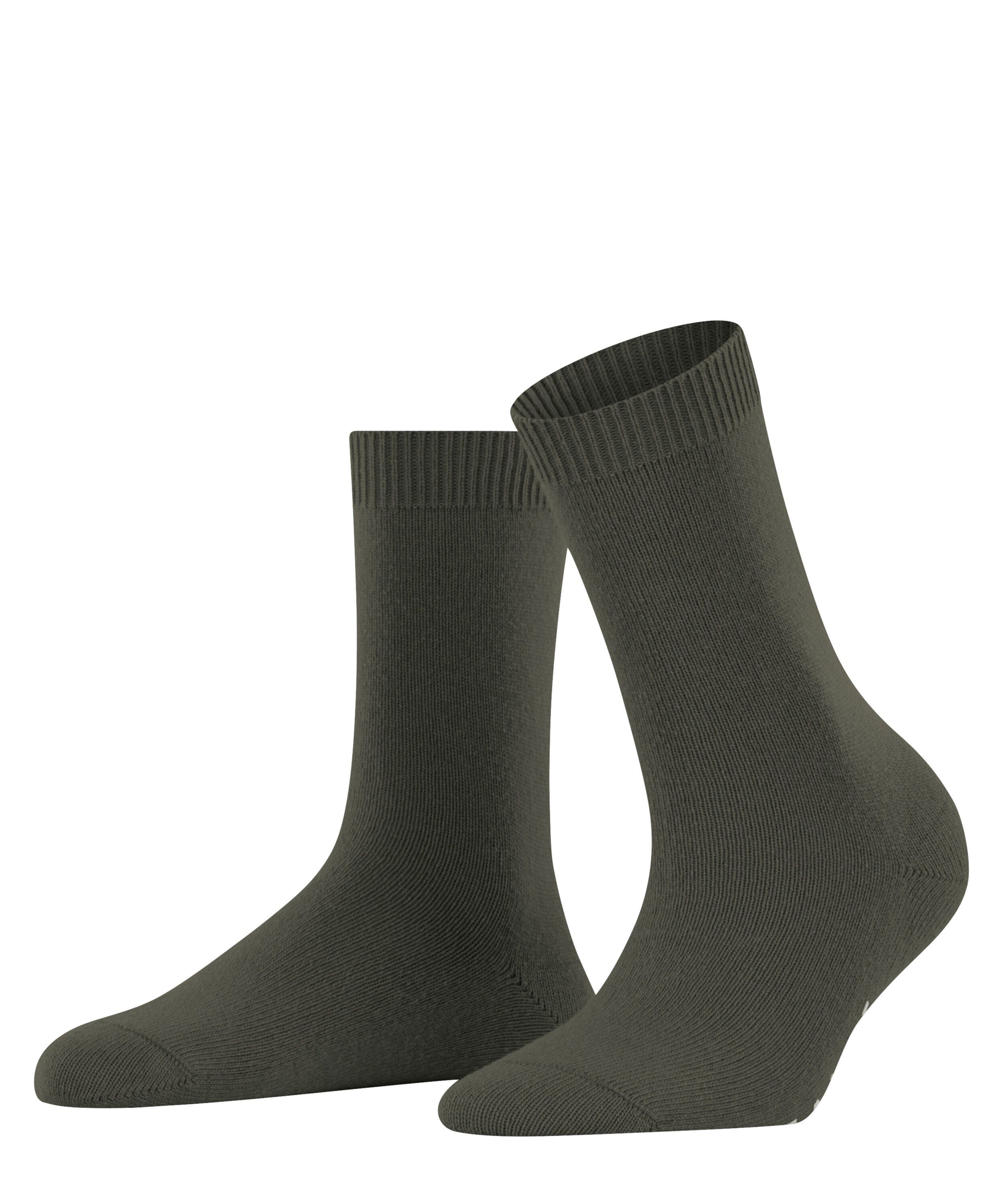 FALKE Socken Cosy (1-Paar) military (7826) Wool