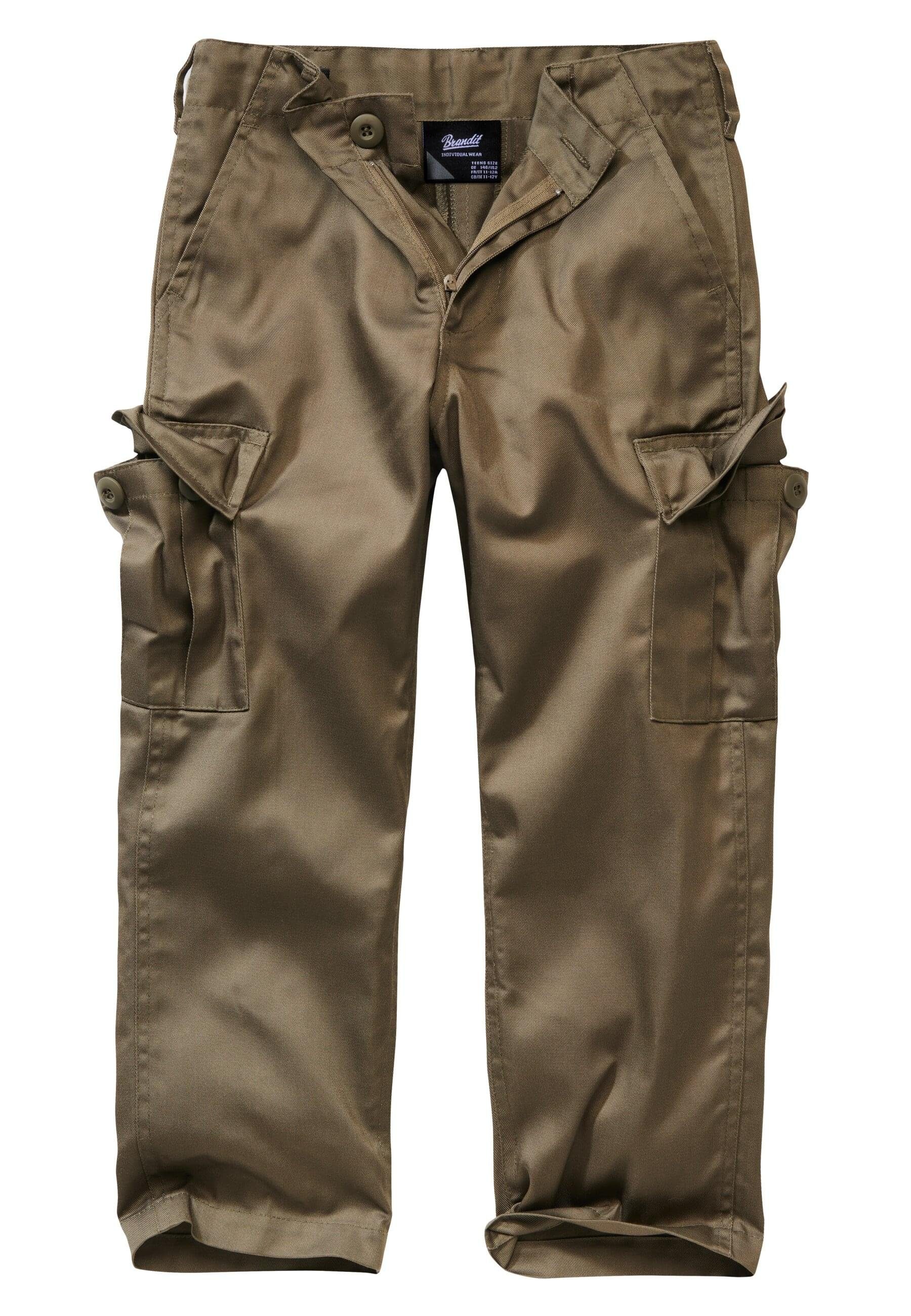 Cargohose Kids Brandit Ranger Herren olive (1-tlg) Trouser US