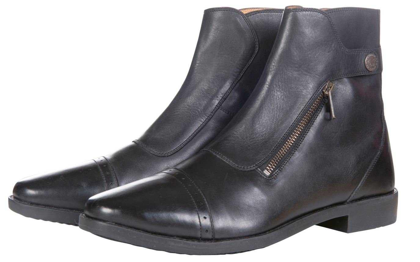 HKM Stivali Da Equitazione Italia In Pelle Morbida, Modello Lungo E Sottile, Con Zip Posteriore, Unisex, Per Cavalieri