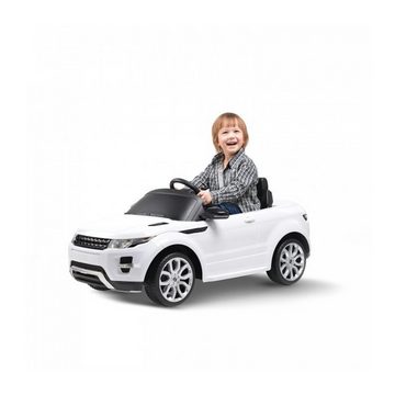 RASTAR Spielzeug-Auto Ride-On Elektroauto für Kinder - Range Rover Evoque (weiß)