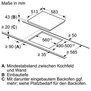 BOSCH Elektro-Herd-Set HND411VS66