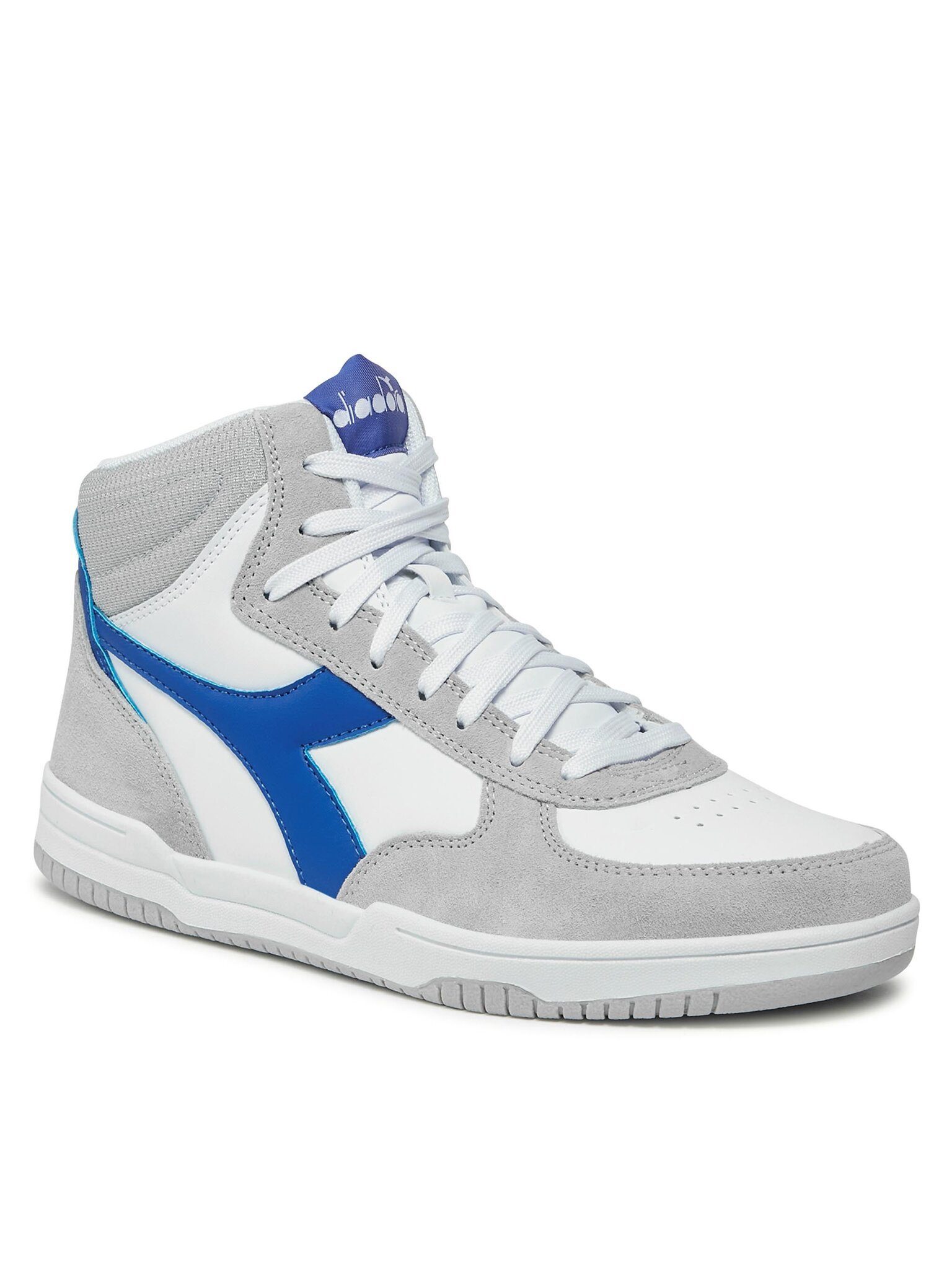 Diadora Sneakers Raptor High SL 101.178324-C3144 White / Imperial Blue Sneaker