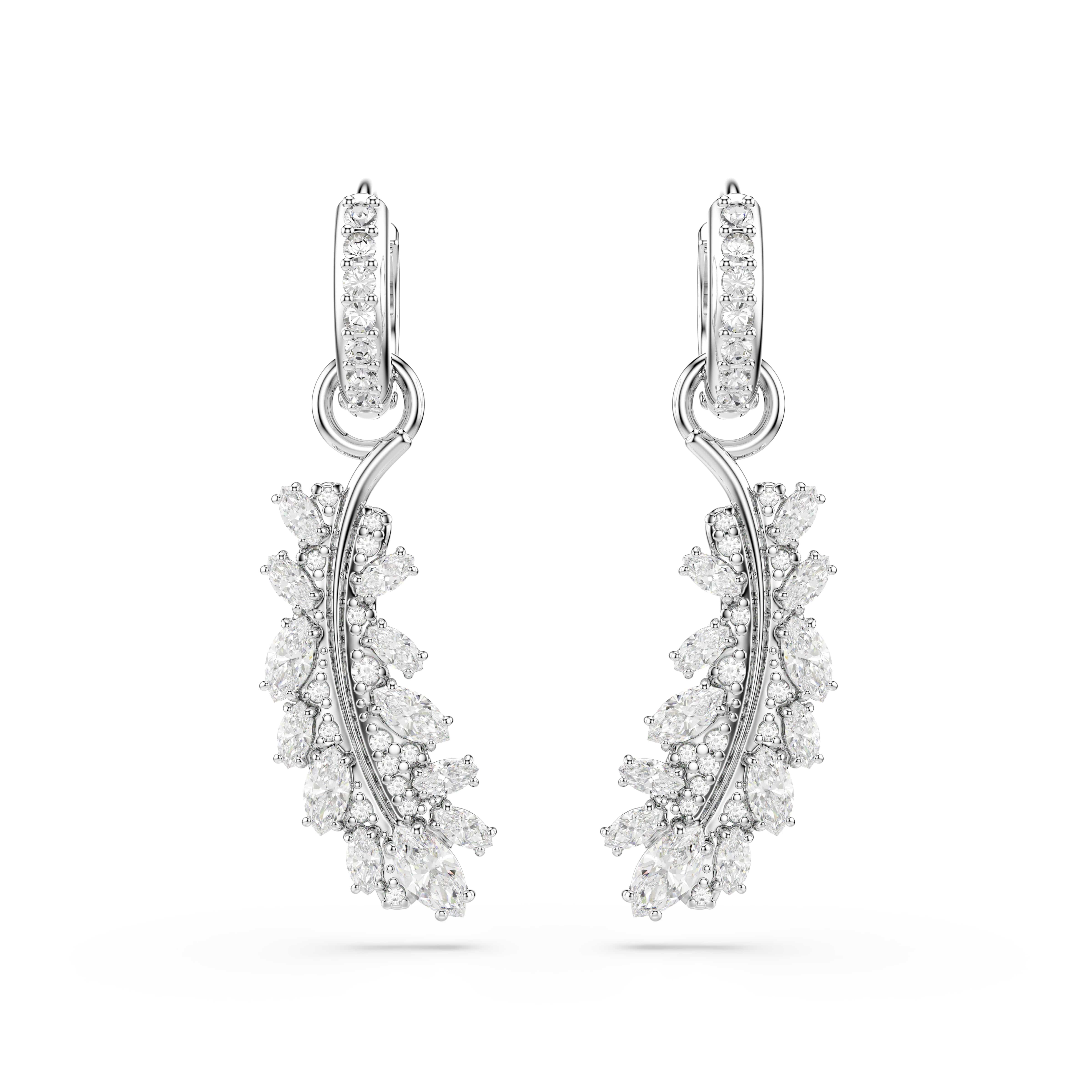 Swarovski Paar Creolen Schmuck Geschenk VIENNA Ohrringe, mit Swarovski® Kristall