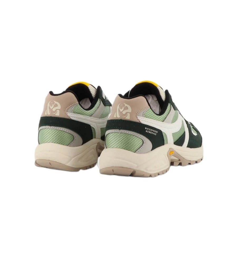 Meeko Capra Lychen (wasserdicht) grün/weiss/beige Herren Sneaker