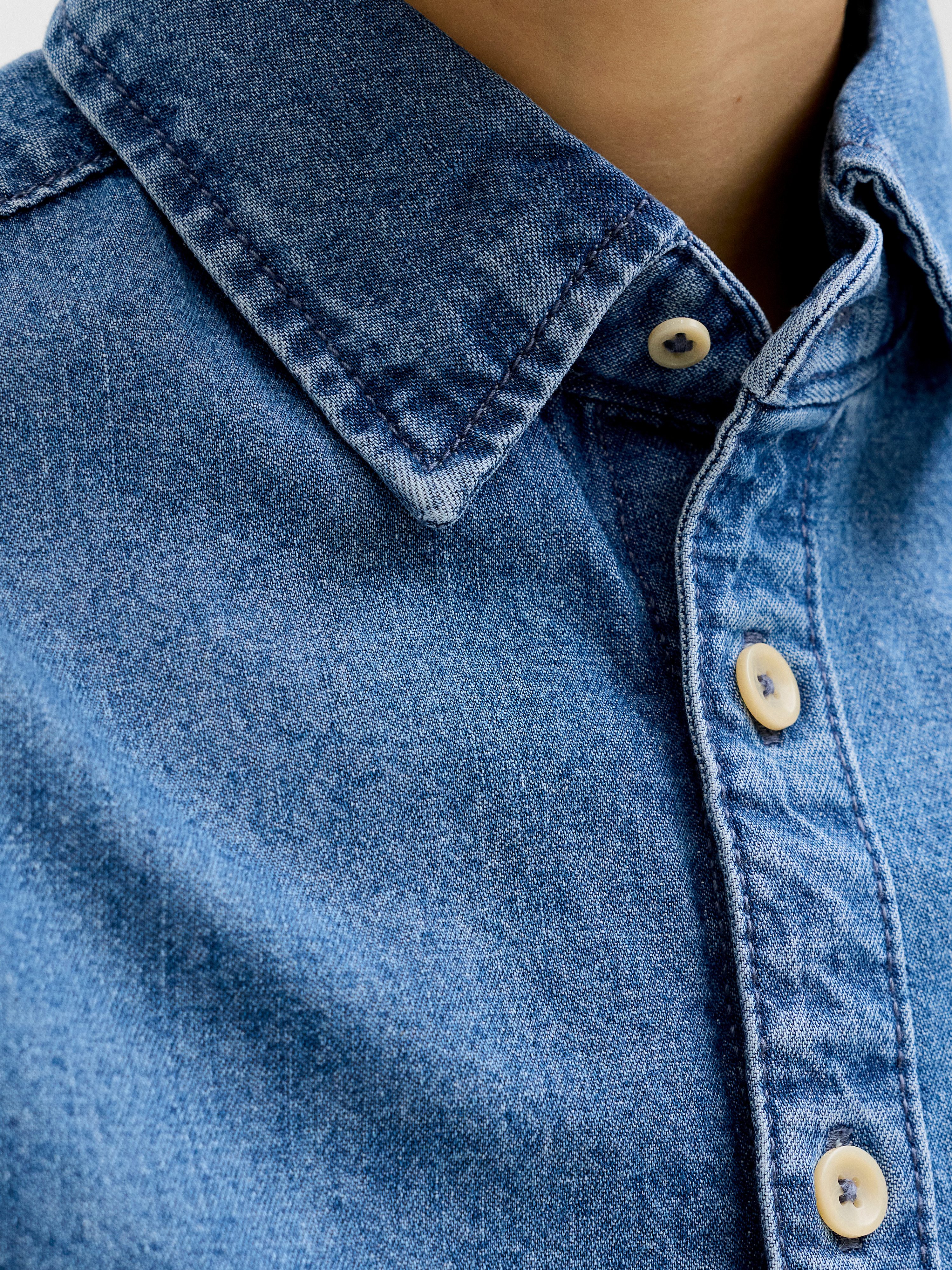 Jack & Jones Junior Jeanshemd JJESTANLEY JJSHIRT AT 021 NOOS JNR