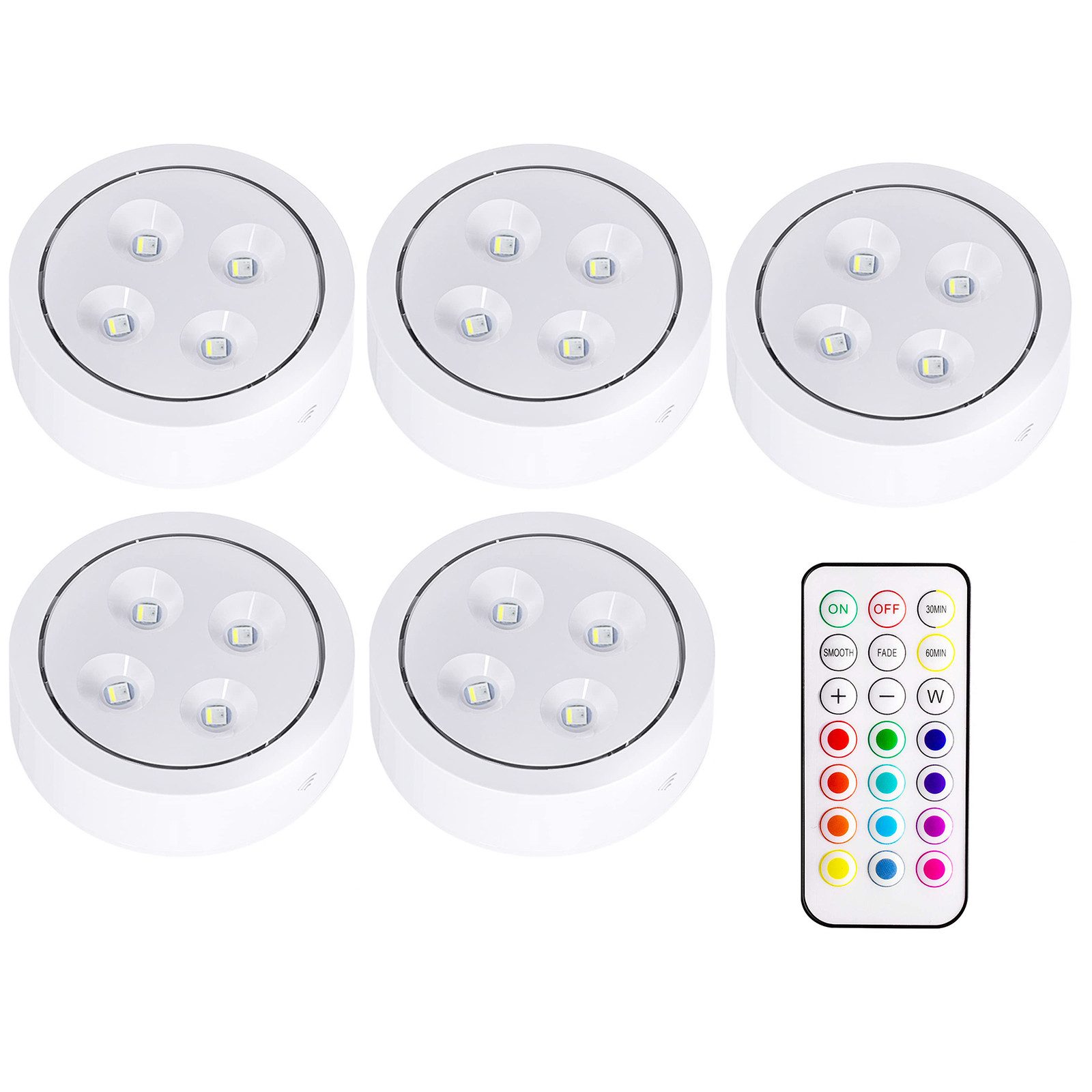 Jibenhome LED Unterbauleuchte RGB LED Unterschrankleucht günstig online kaufen