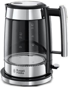 RUSSELL HOBBS Елктрочайники Elegance 23830-70, 1,7 l, 2200 W, Edelstahl, LED Beleuchtung, Kalkfilter, Wasserstandsanzeige, Design