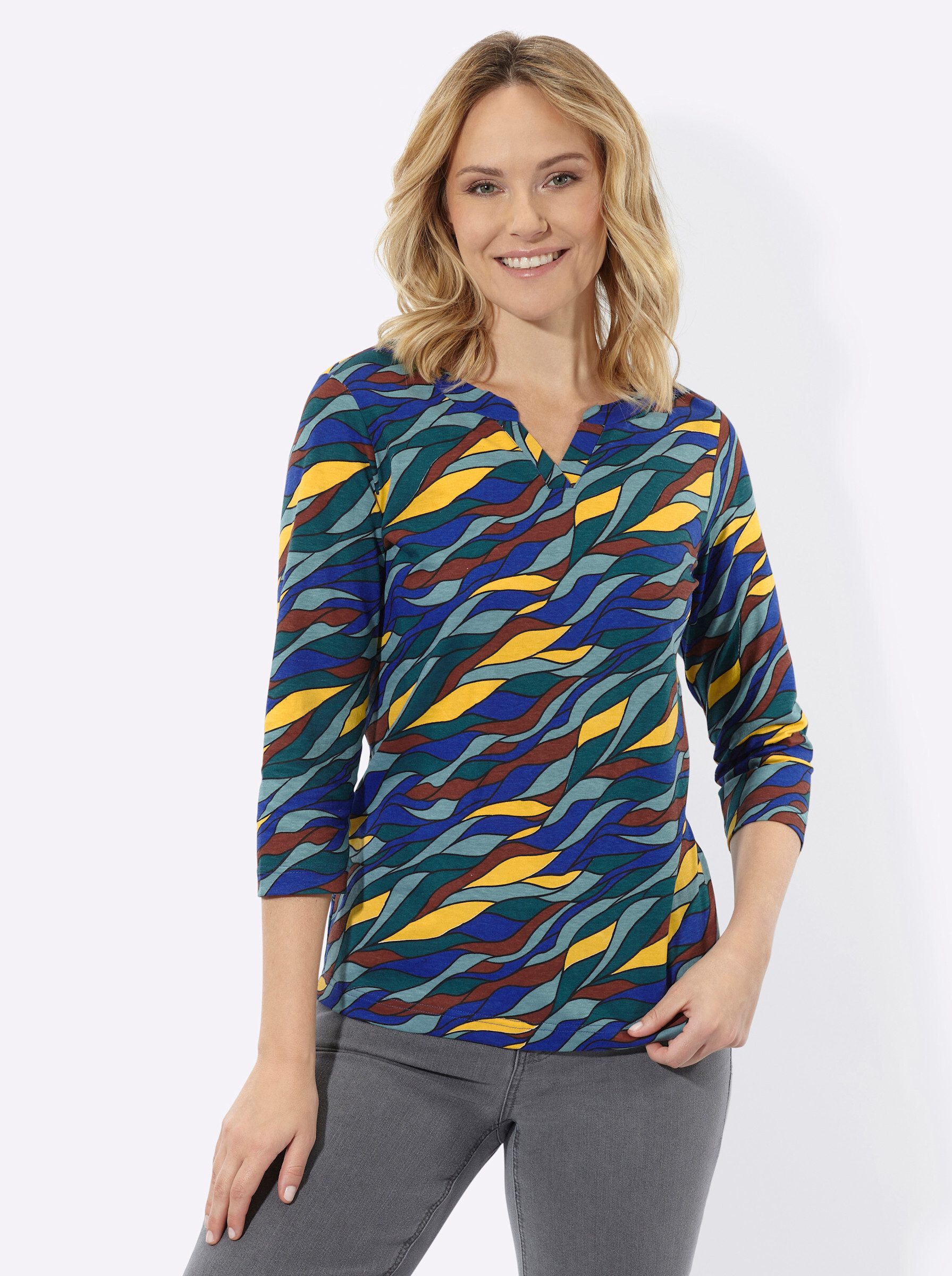 T-Shirt 3/4-Arm-Shirt 3/4-Arm