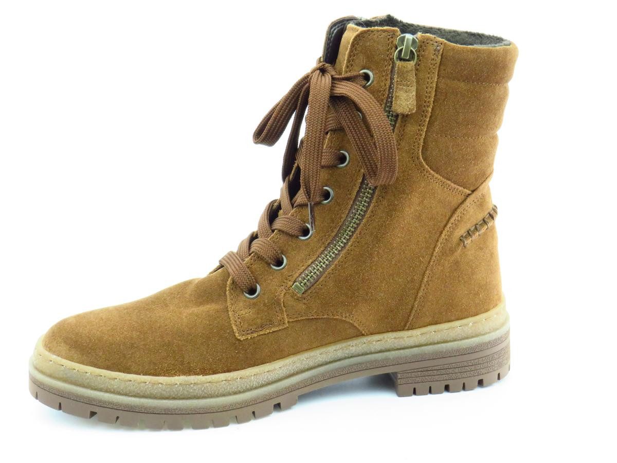Gabor Velour whisky Reißverschluss Stiefelette