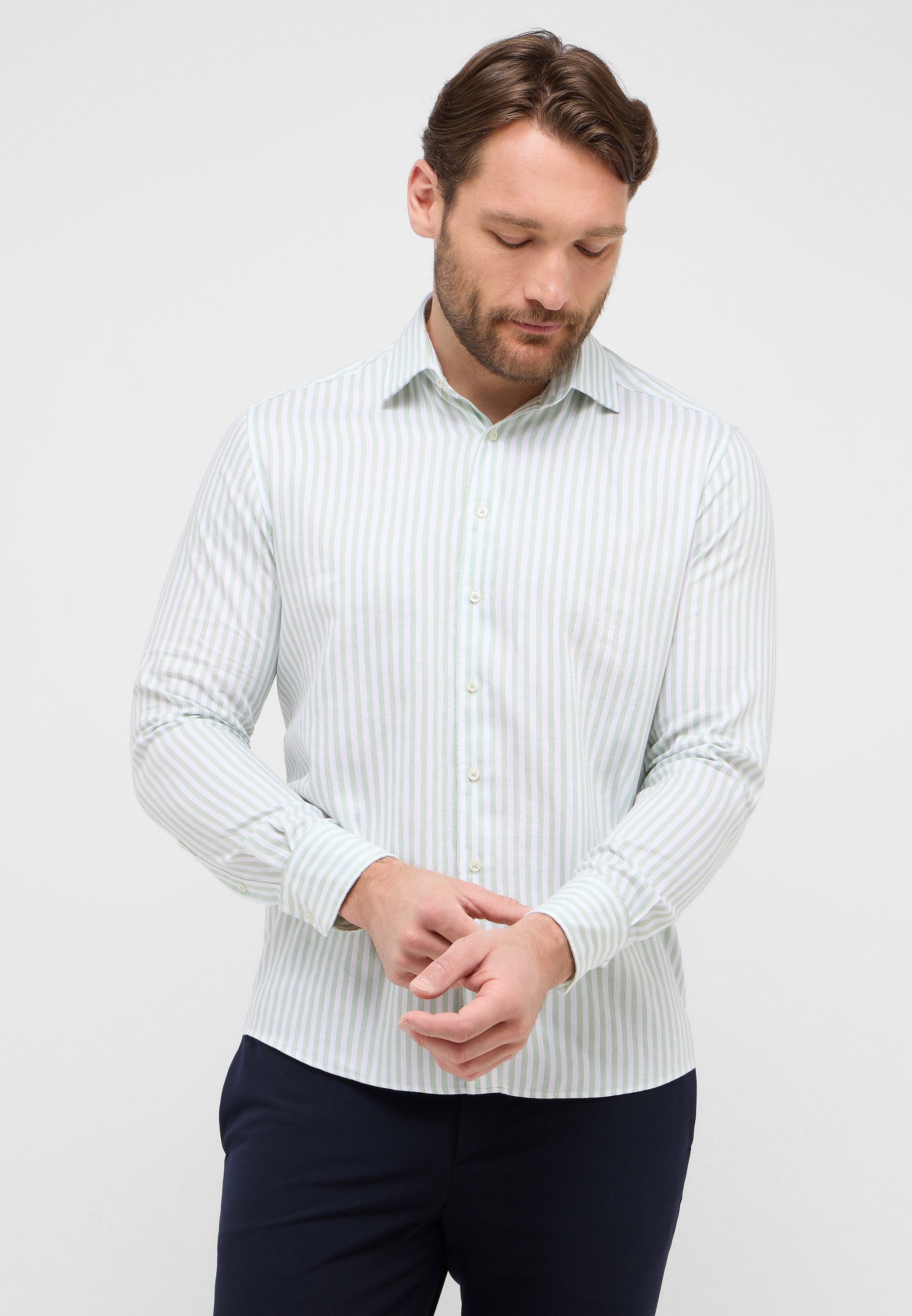 Eterna Langarmhemd COMFORT FIT EASY IRON (bügelleicht) günstig online kaufen