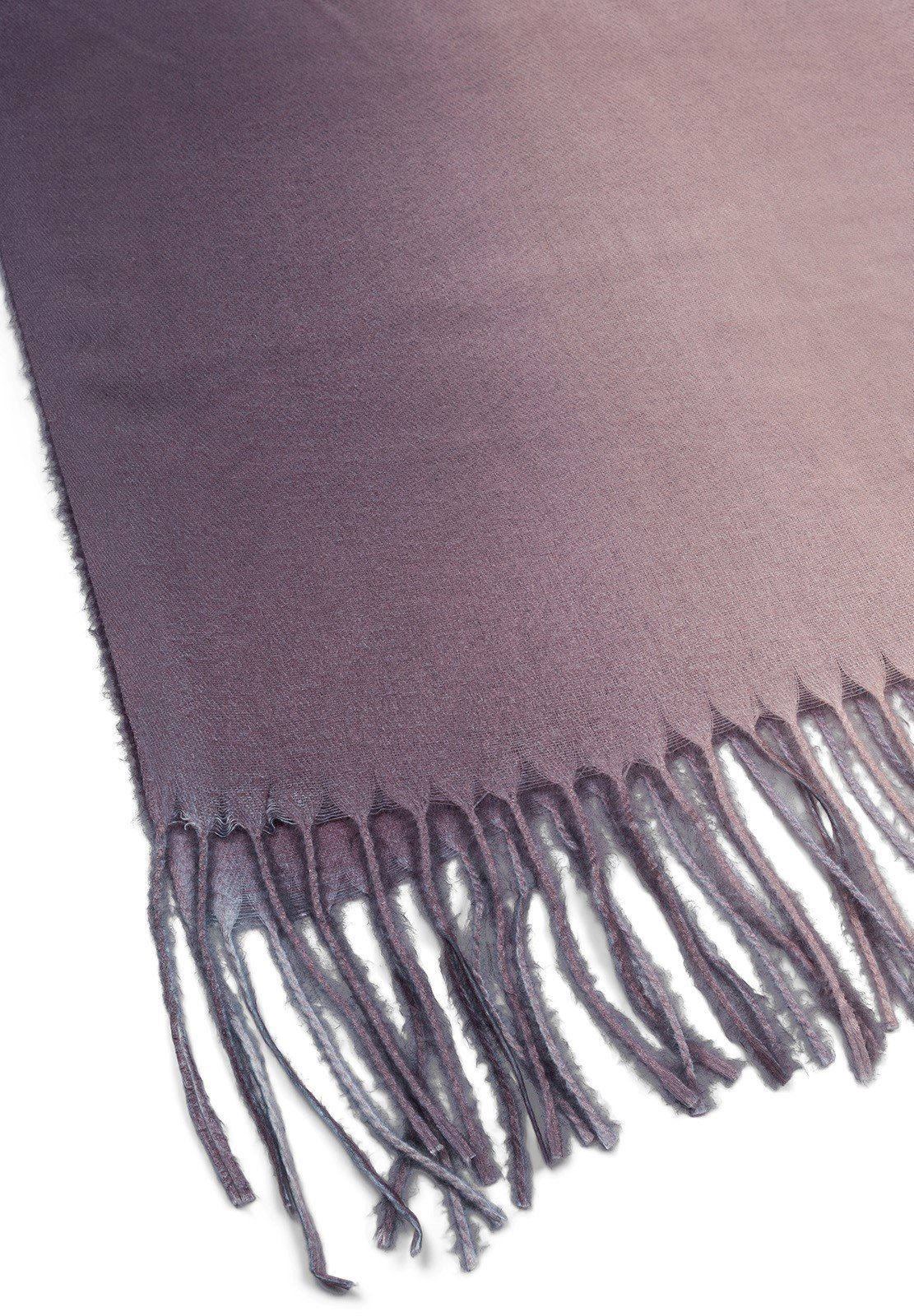 styleBREAKER Modeschal Schal mit 2-Farbigem Farbverlauf, (1-St) günstig online kaufen