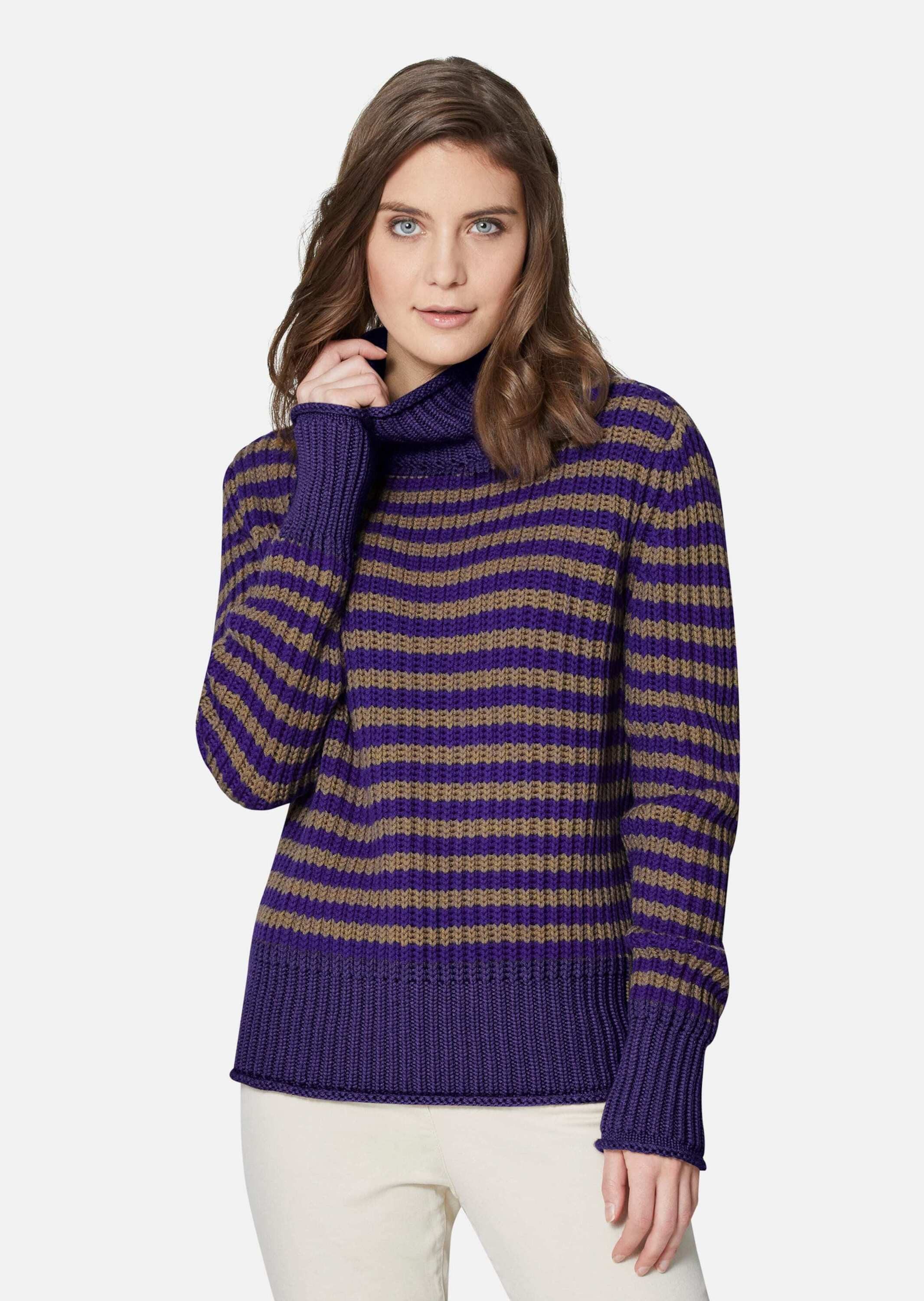 MADELEINE Strickpullover Softer Schurwoll-Pullover mit stylischen günstig online kaufen