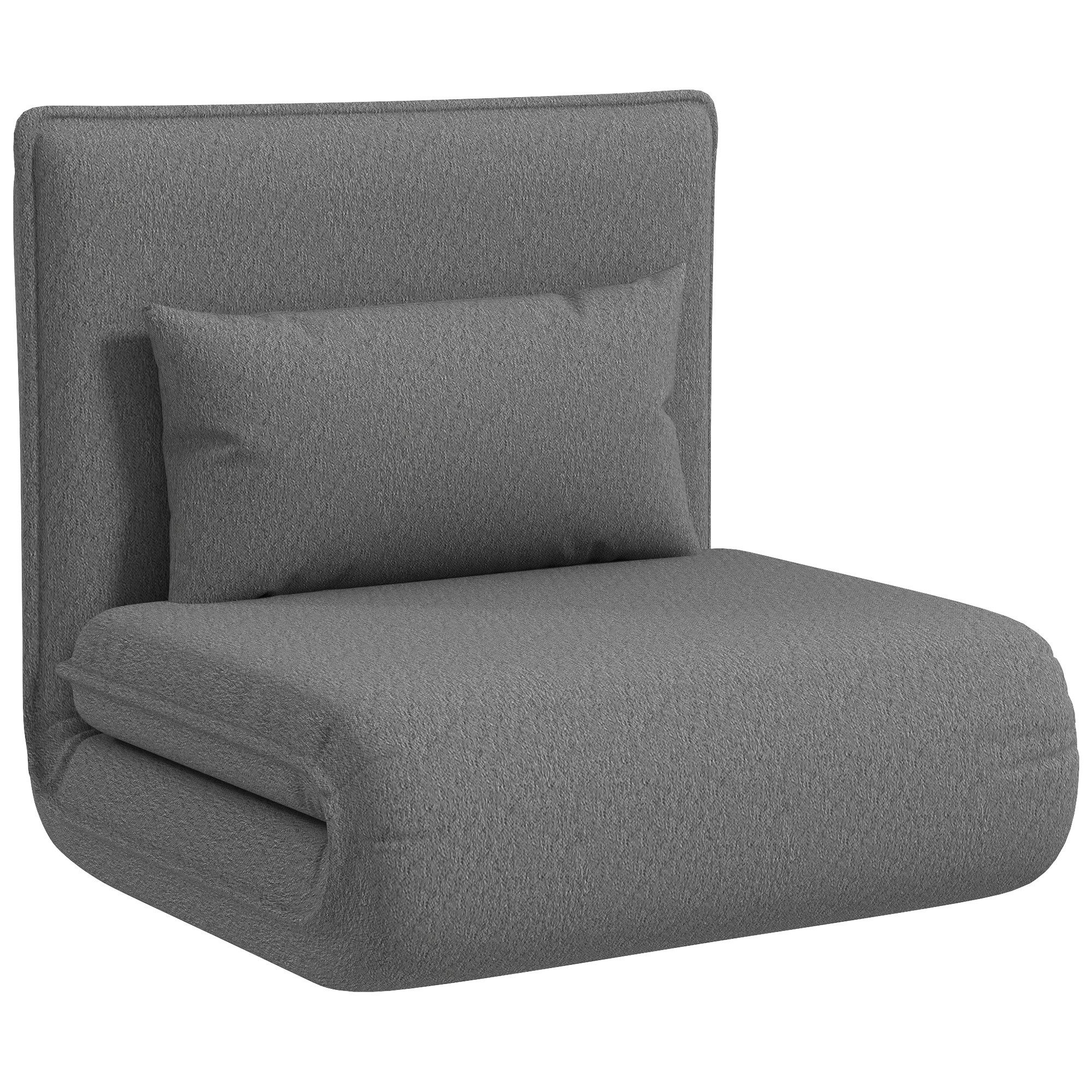 HOMCOM Relaxsessel 3-in-1 Klappbar, Gepolstert, mit günstig online kaufen