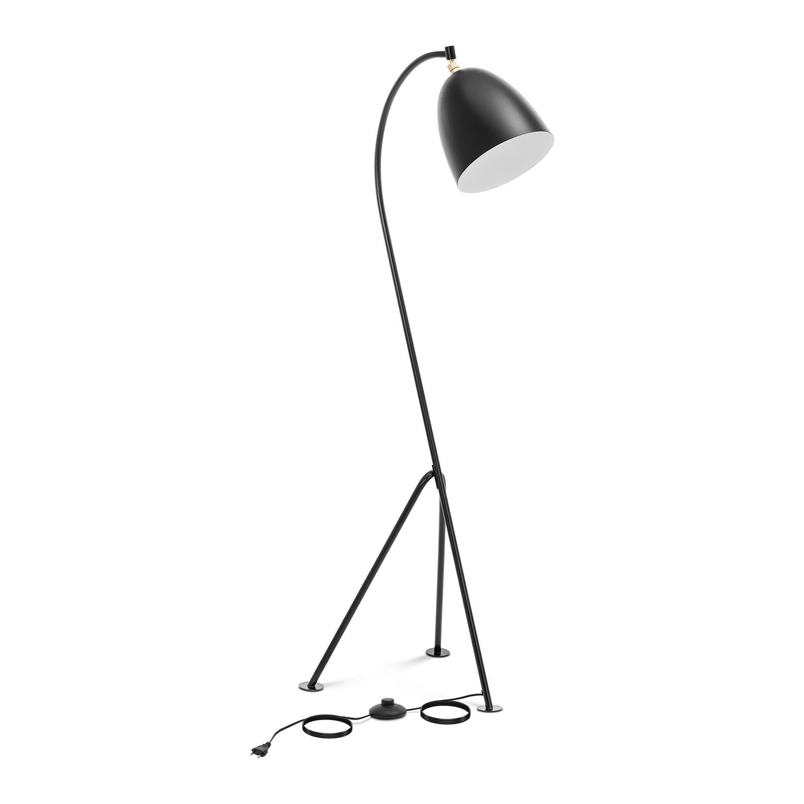 Uniprodo Stehlampe Bogenlampe Stehlampe beweglicher Schirm 40 W E27 Stehleuchte