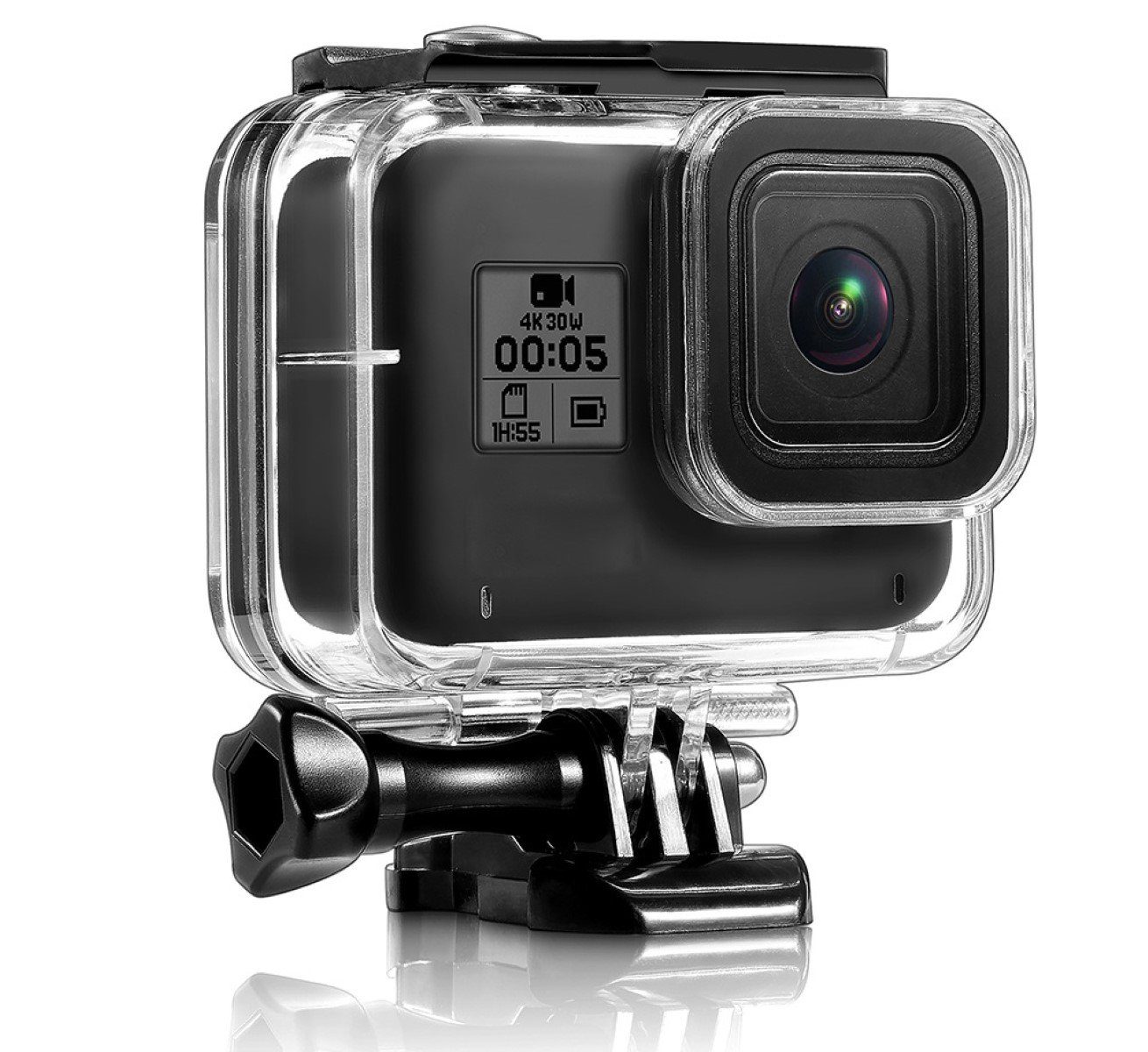 Zubehör Schutzgehäuse ayex Case Für Actioncam GoPro Waterproof 8 Hero Wasserdichtes Schutzbox
