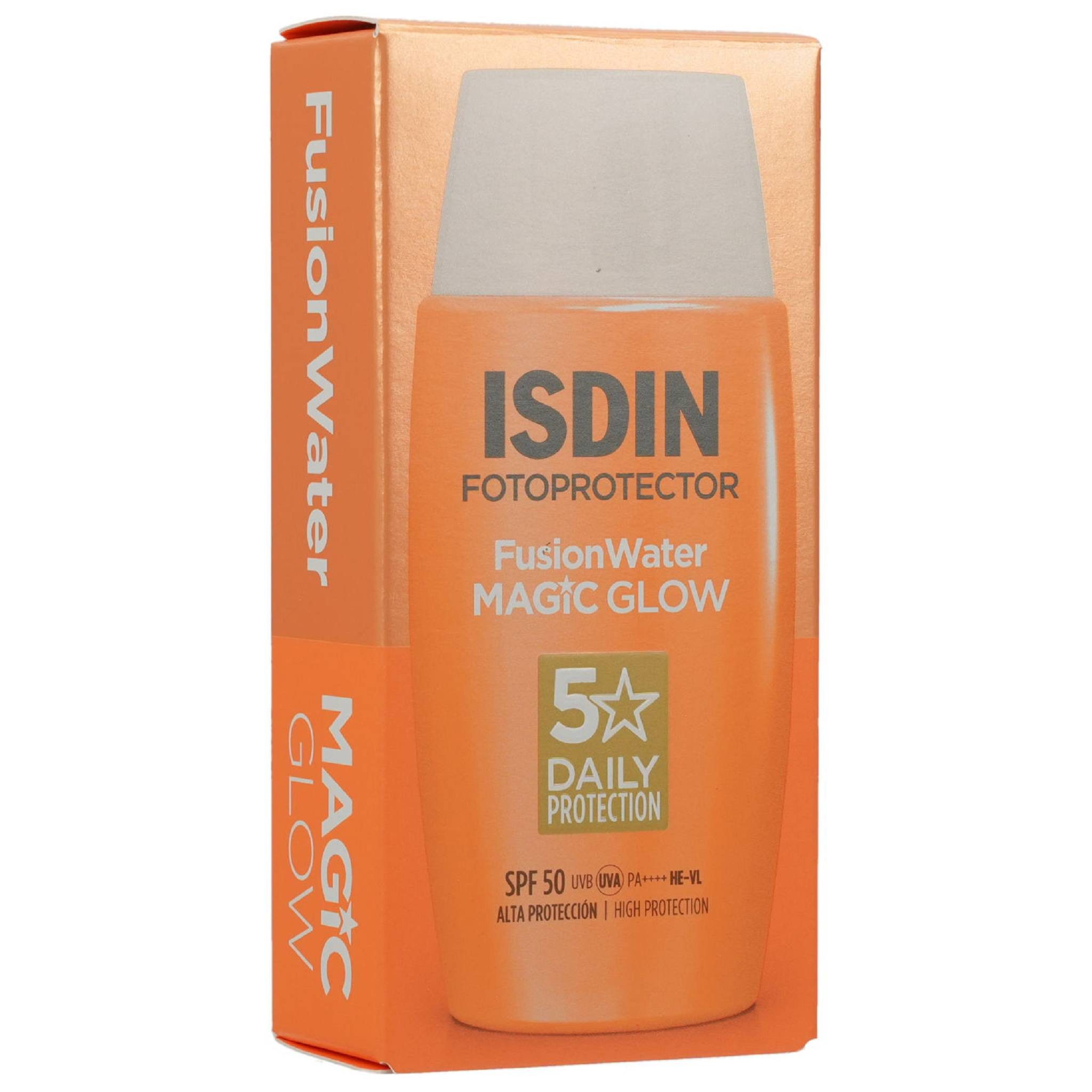 Isdin Sonnenschutzcreme ISDIN Fotoprotector Fusion Water Magic glow LSF 50 50ml PZN 19447583