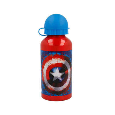 Stor Trinkflasche Captain America Aluminium Kindertrinkflasche