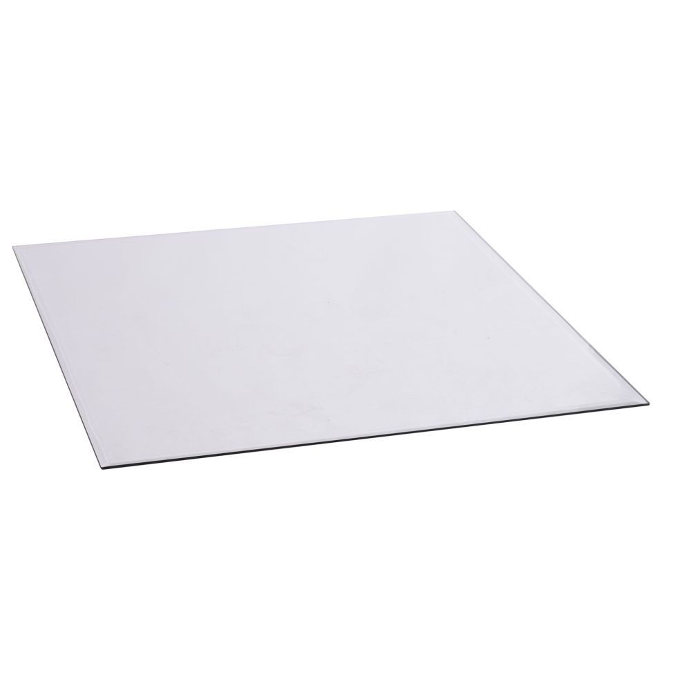 Firefix Funkenschutzgitter FireFix Bodenplatte Glas 100 x 100 cm Quadra