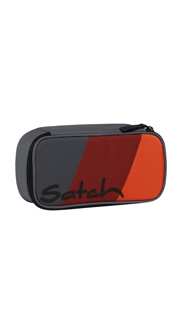 Satch Federmäppchen Schlamperbox, (2-tlg), inklusive Geodreieck und Stundenplan