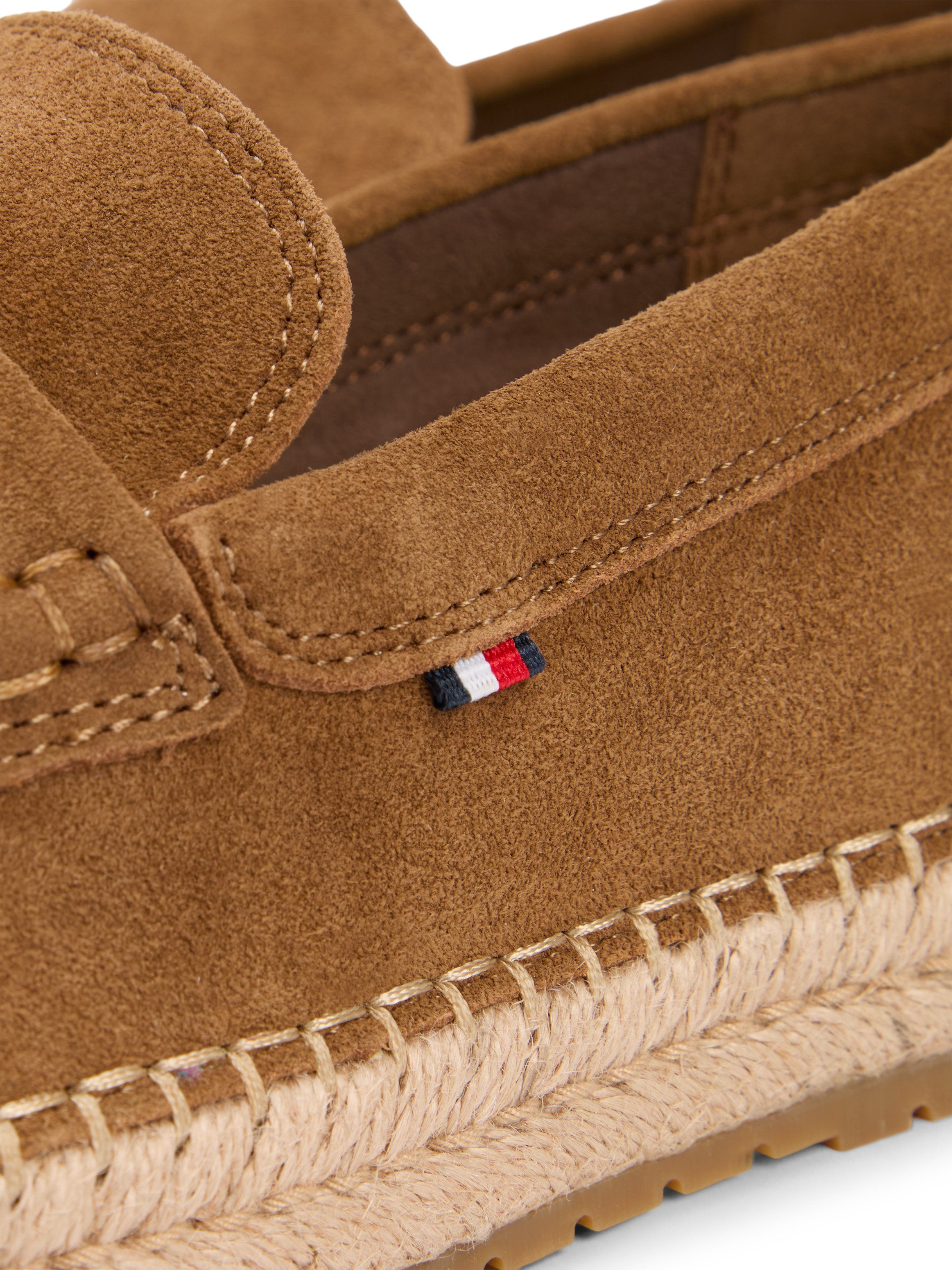 Tommy Hilfiger FLEXIBLE HILFIGER SDE ESPADRILLE Espadrille Sommerschuh, Slipper, Loafer mit angesagtem Zierriegel