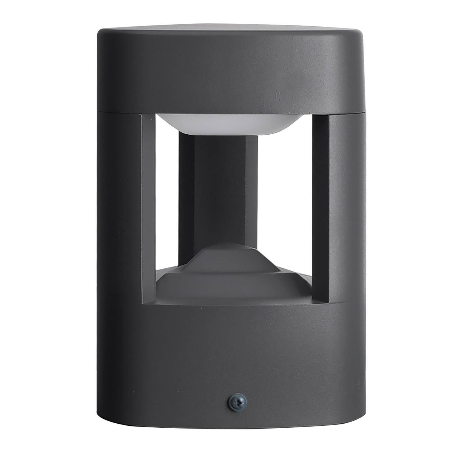 Lucande Außen-Stehlampe Pirron, 1 x 8 W LED, warmweiß