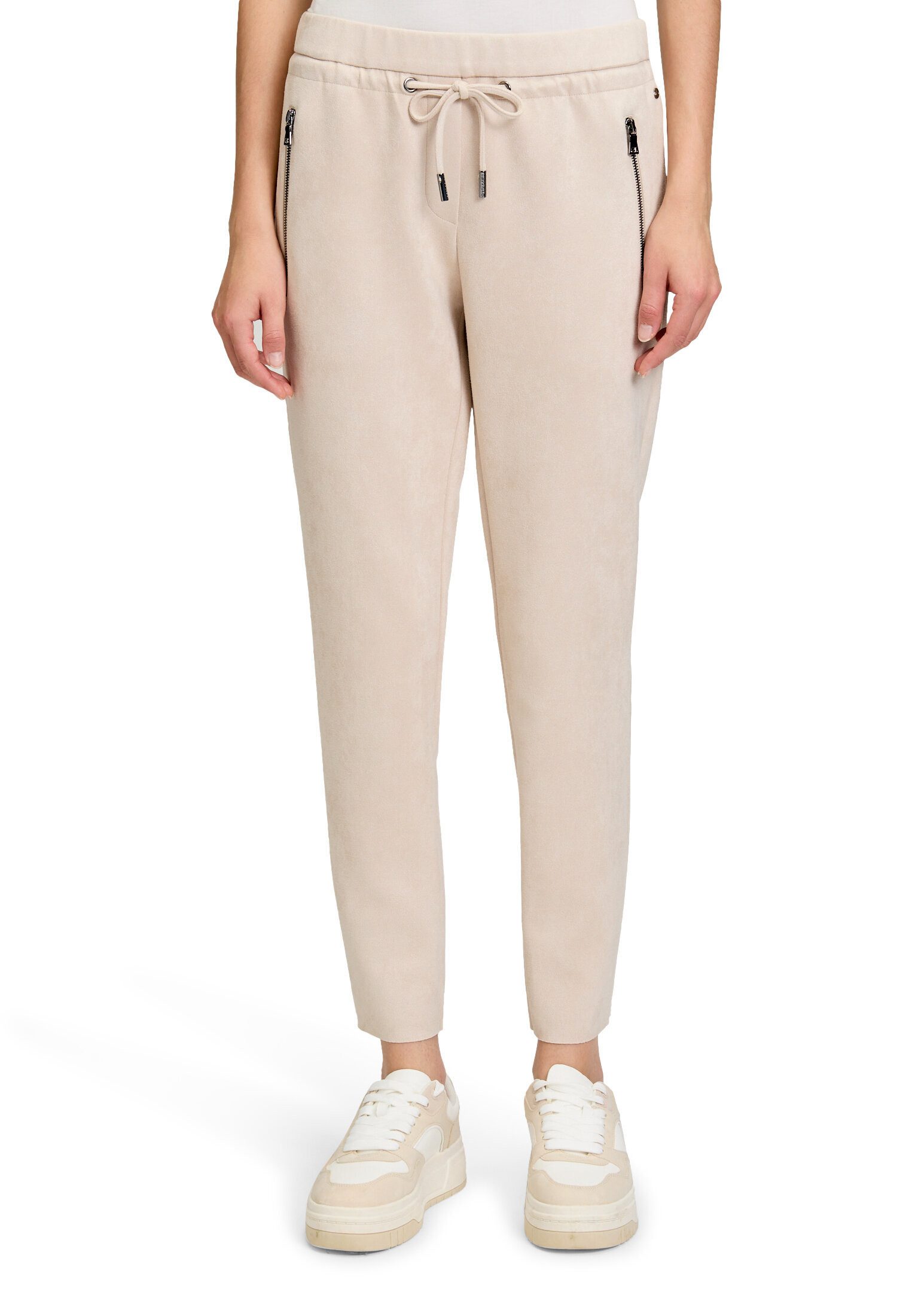 Betty&Co Schlupfhose Damen mit Reißverschlusstaschen