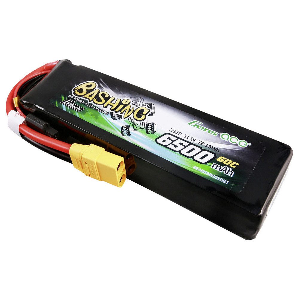 Gens ace Gens ace Modellbau-Akkupack (LiPo) 11.1 V 6500 mAh Hardcase XT90 Akku 6500 mAh