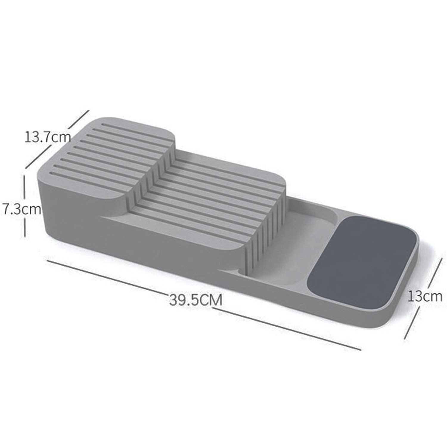 FELIXLEO Besteckeinsatz Besteckeinsatz Messerblock Schublade Organizer Messerhalter (1 St) – Bild 5 von 5