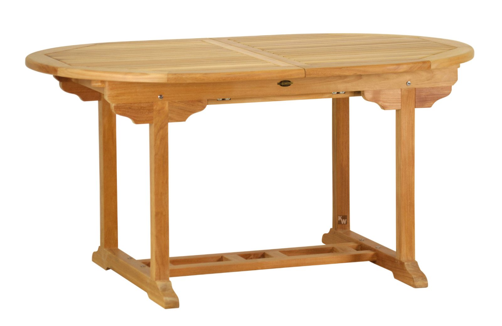 Kai Wiechmann Gartentisch Teak Ausziehtisch oval günstig online kaufen