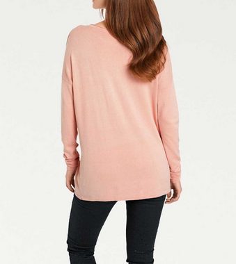 Ashley Brooke by heine Troyer Ashley Brooke Damen Designer-Feinstrickpullover, rosé